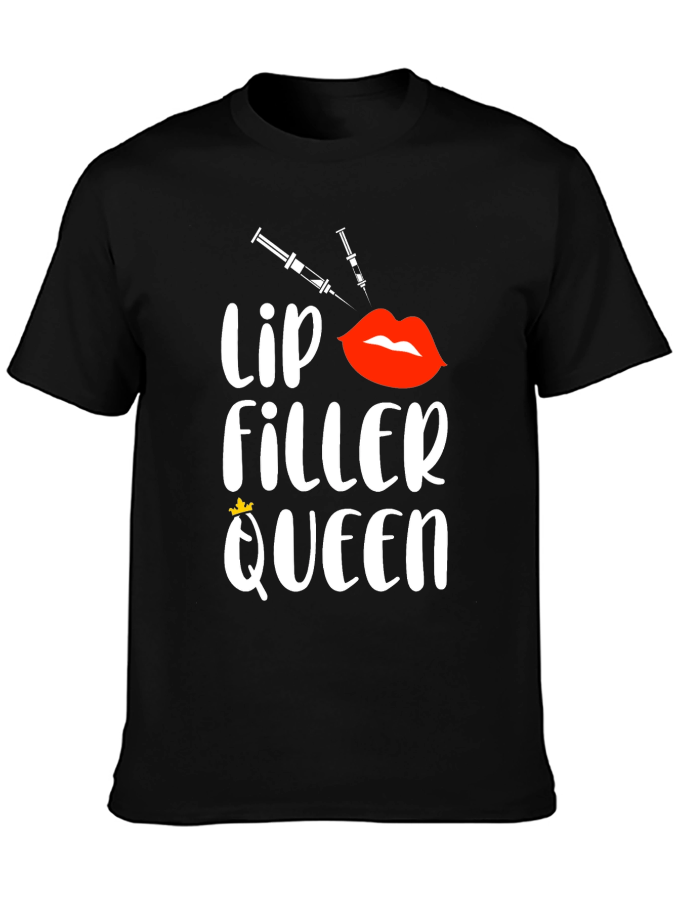 Lip Filler Queen Graphic Tee - Aesthetic Beauty