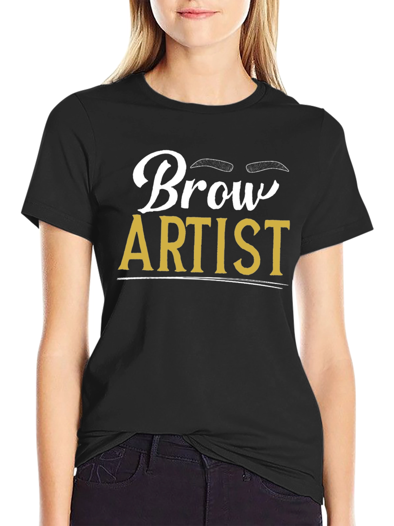 Brow Artist T-Shirt - Stylish Beauty Professional Tee