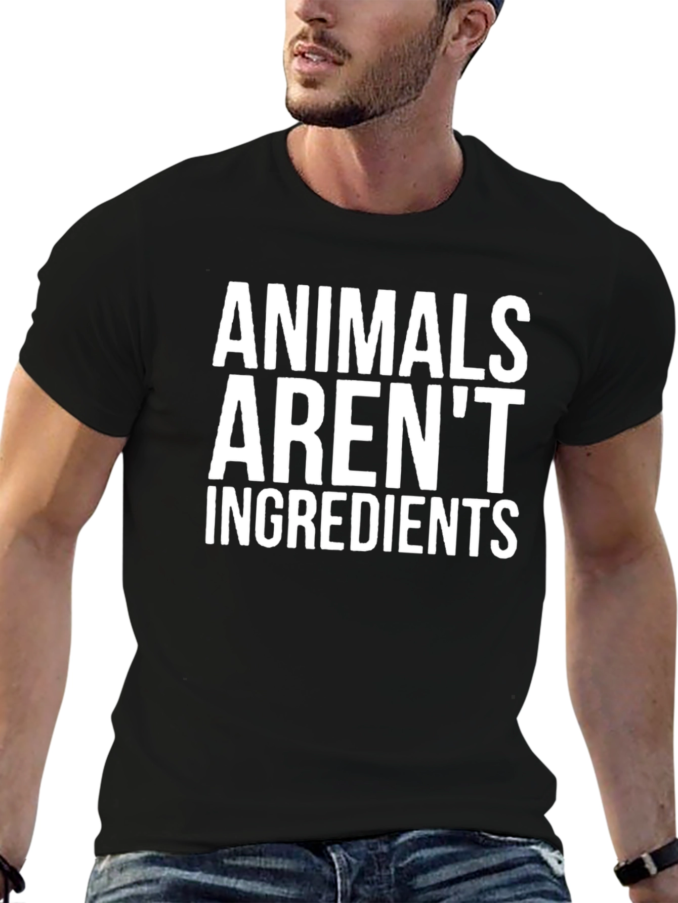 Animals Arent Ingredients T-Shirt - Vegan Rights Tee