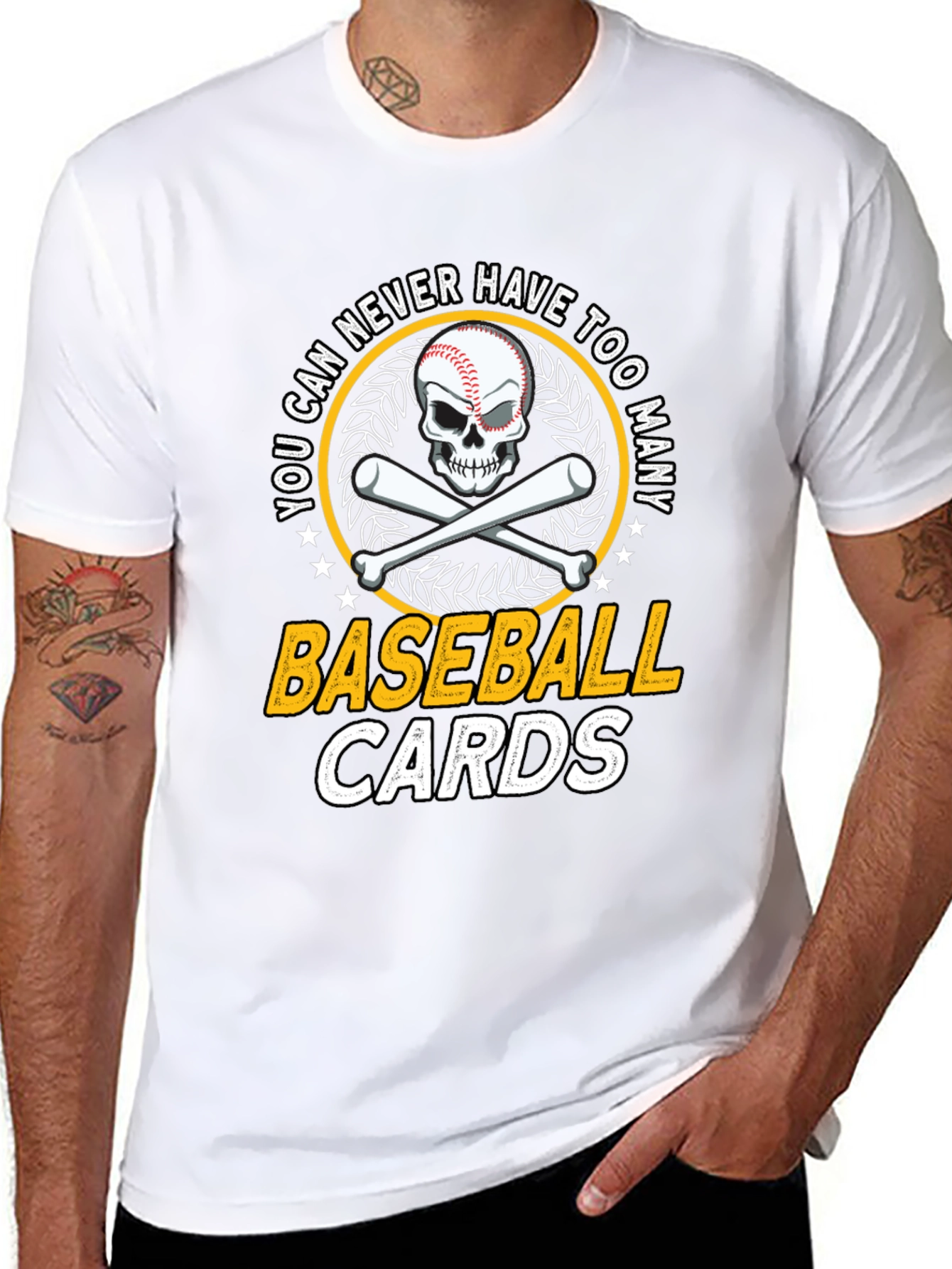 Baseball Skull T-Shirt: You Can Never Have Too Many