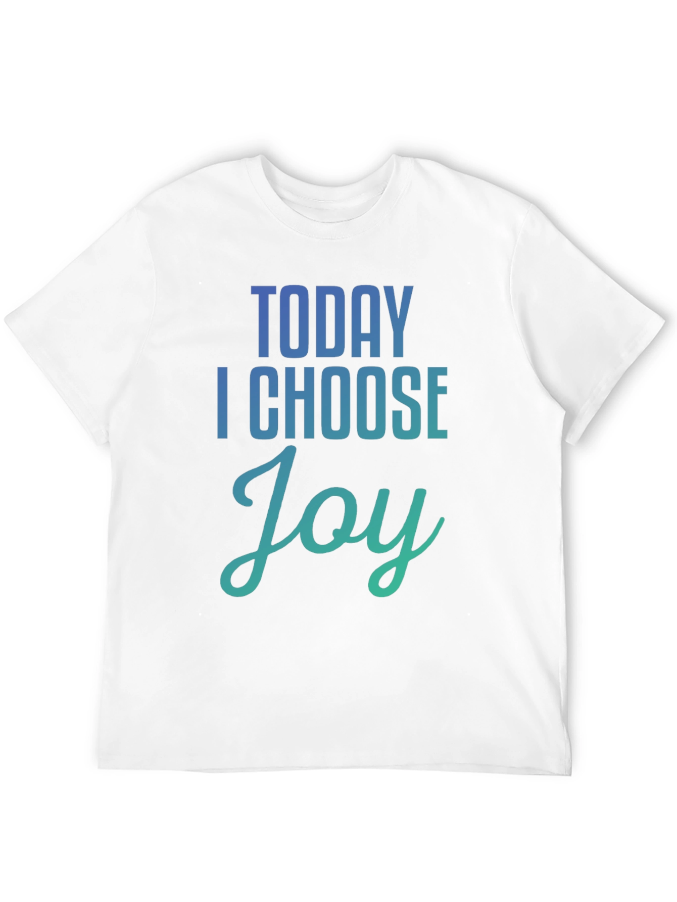 Today I Choose Joy Graphic Tee - Black Unisex