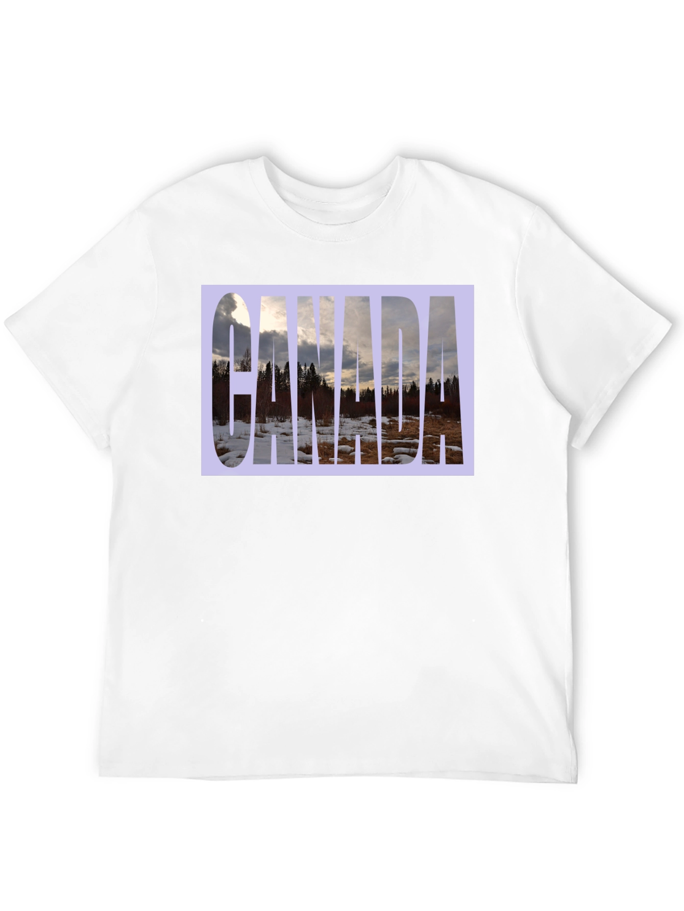 Canada Landscape Graphic Tee - Black T-Shirt