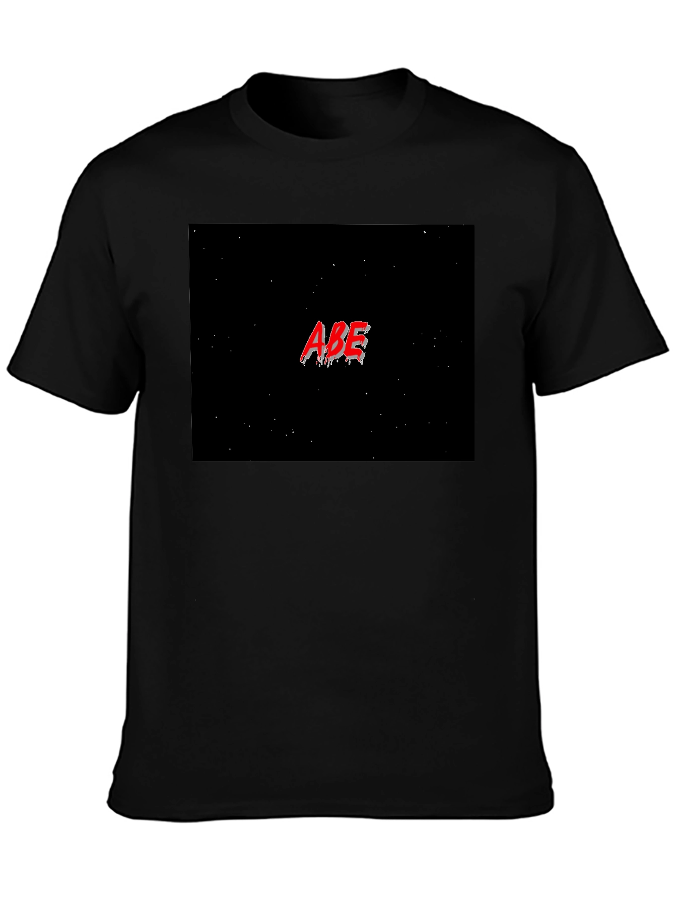 ABE Black T-Shirt - Unique Design