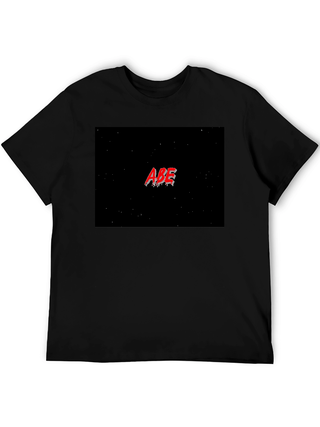 ABE Black T-Shirt - Unique Design