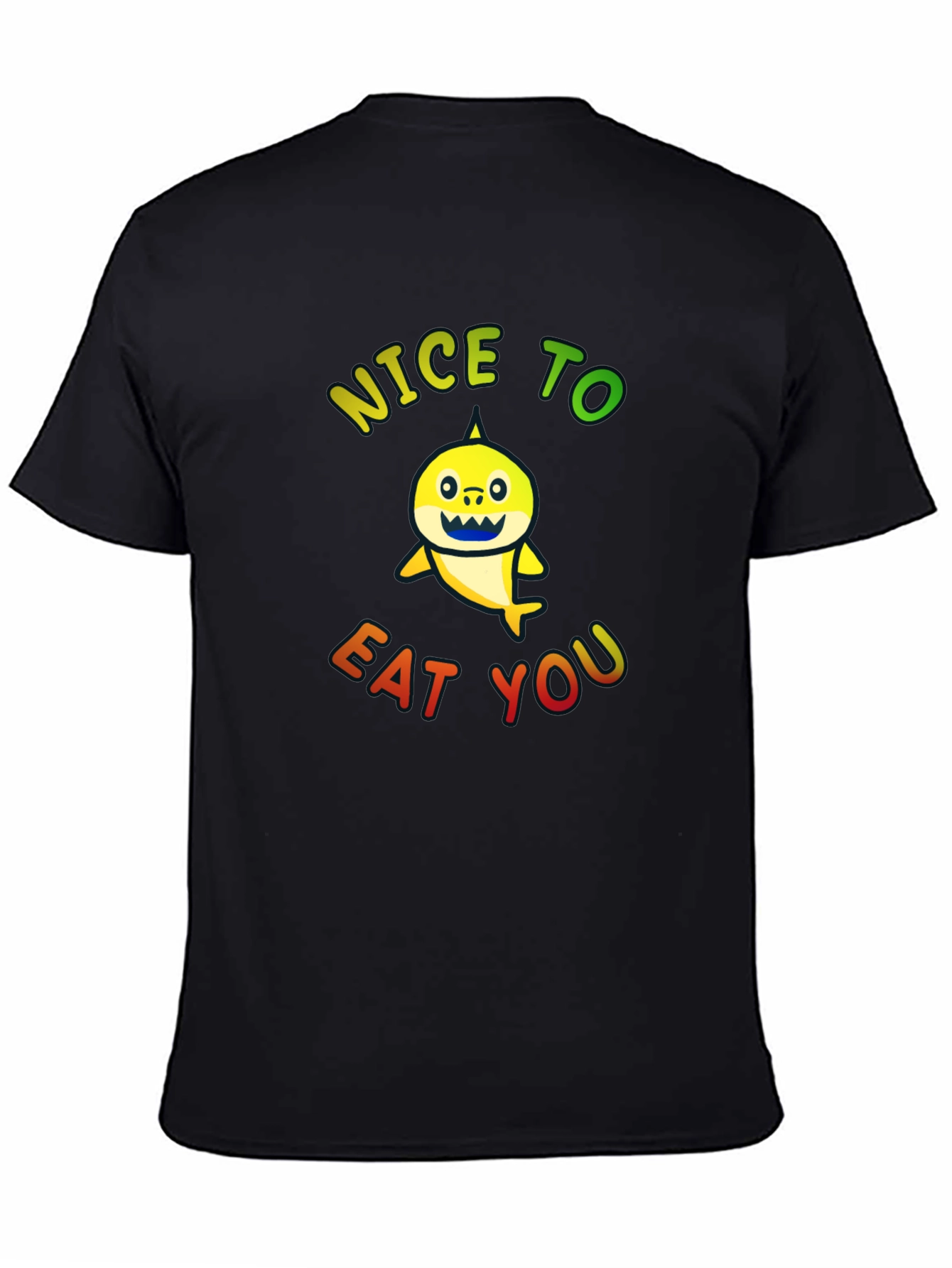 Nice To Eat You Baby Shark Graphic Tee