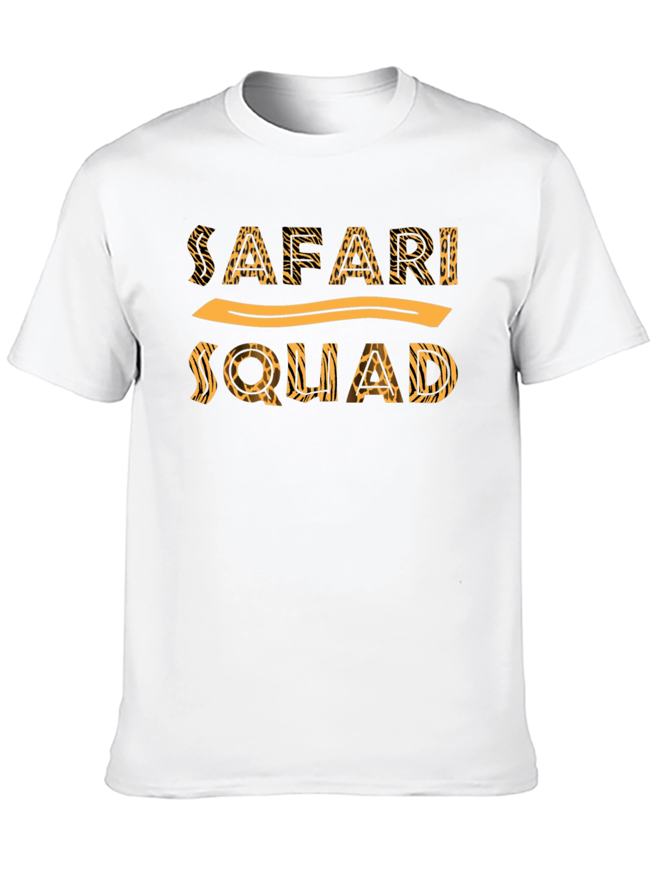 Safari Squad Graphic T-Shirt - Black