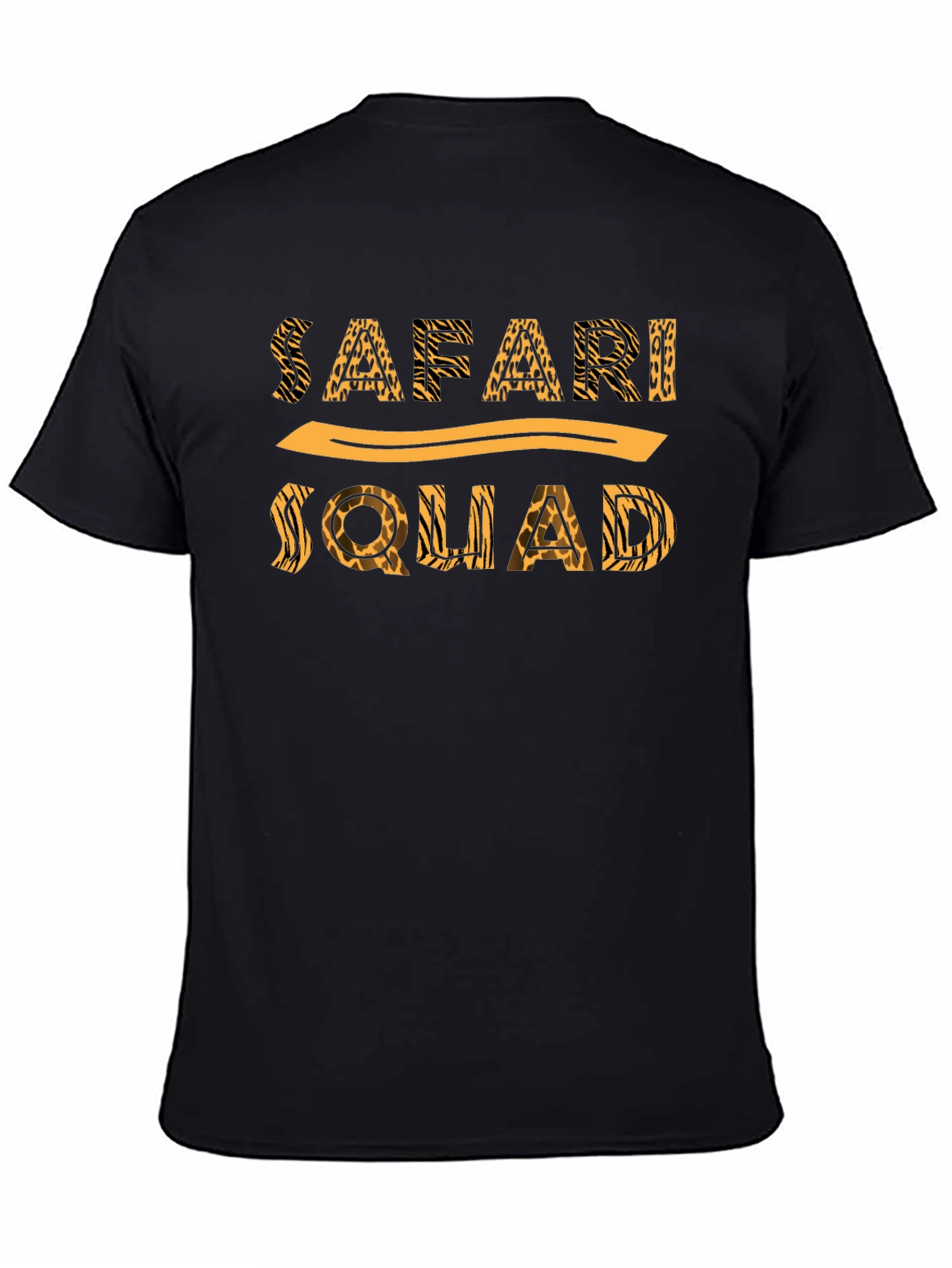 Safari Squad Graphic T-Shirt - Black