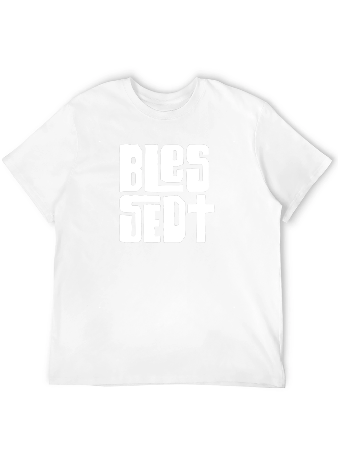 Blessed Graphic T-Shirt - Black Cotton Tee