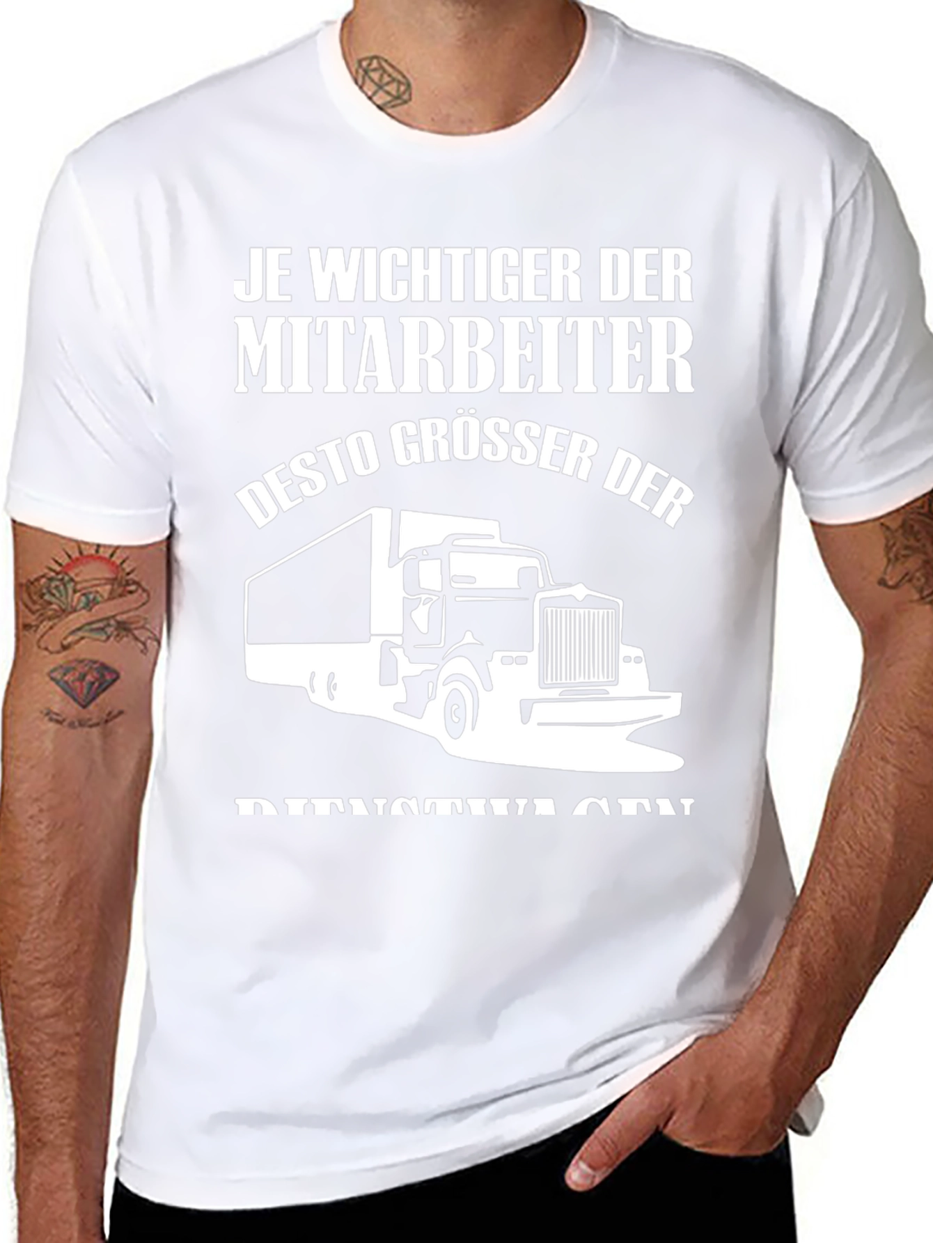 Truck Driver Employee Appreciation Graphic Tee