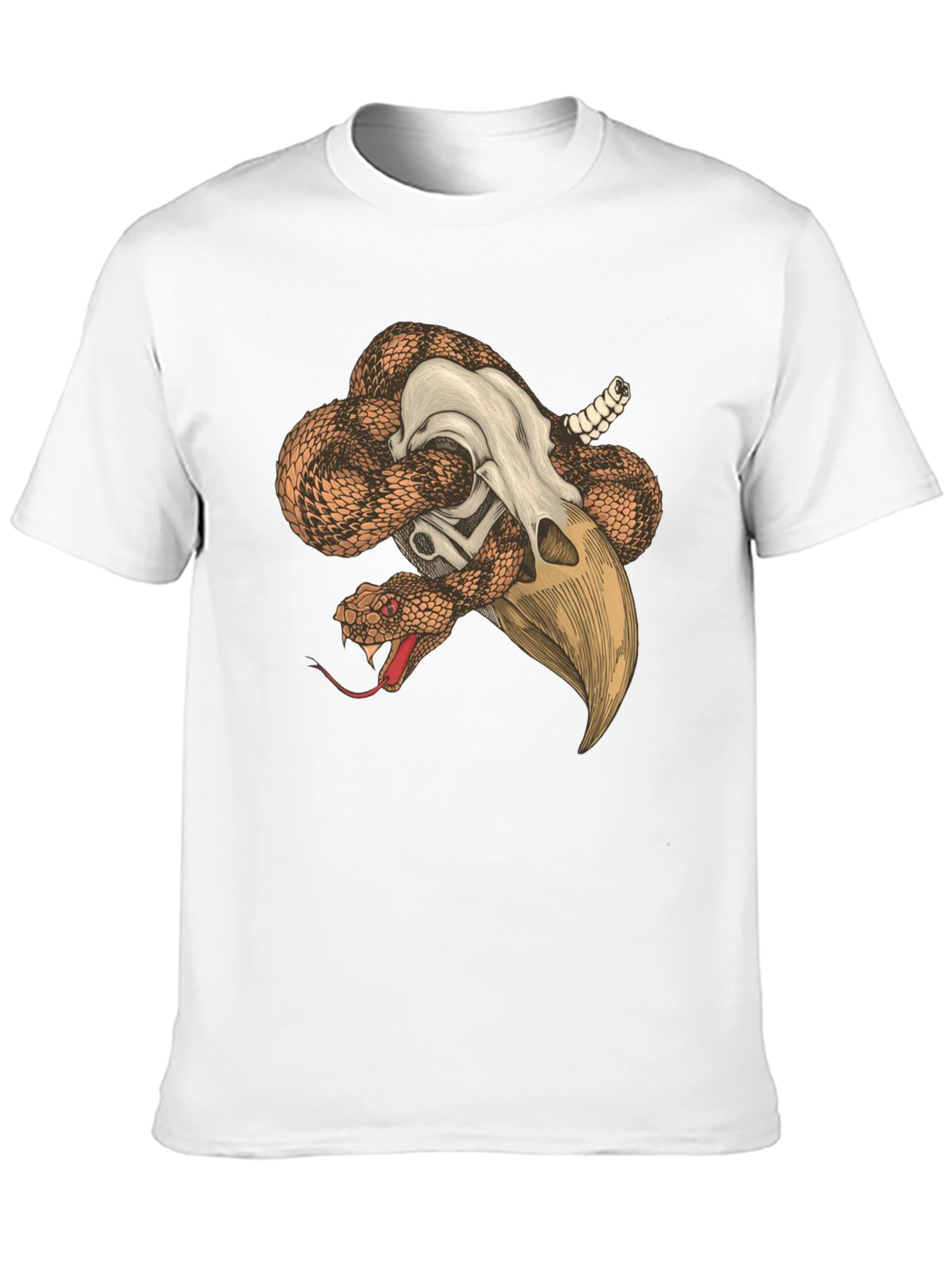 Snake & Skull Graphic Tee