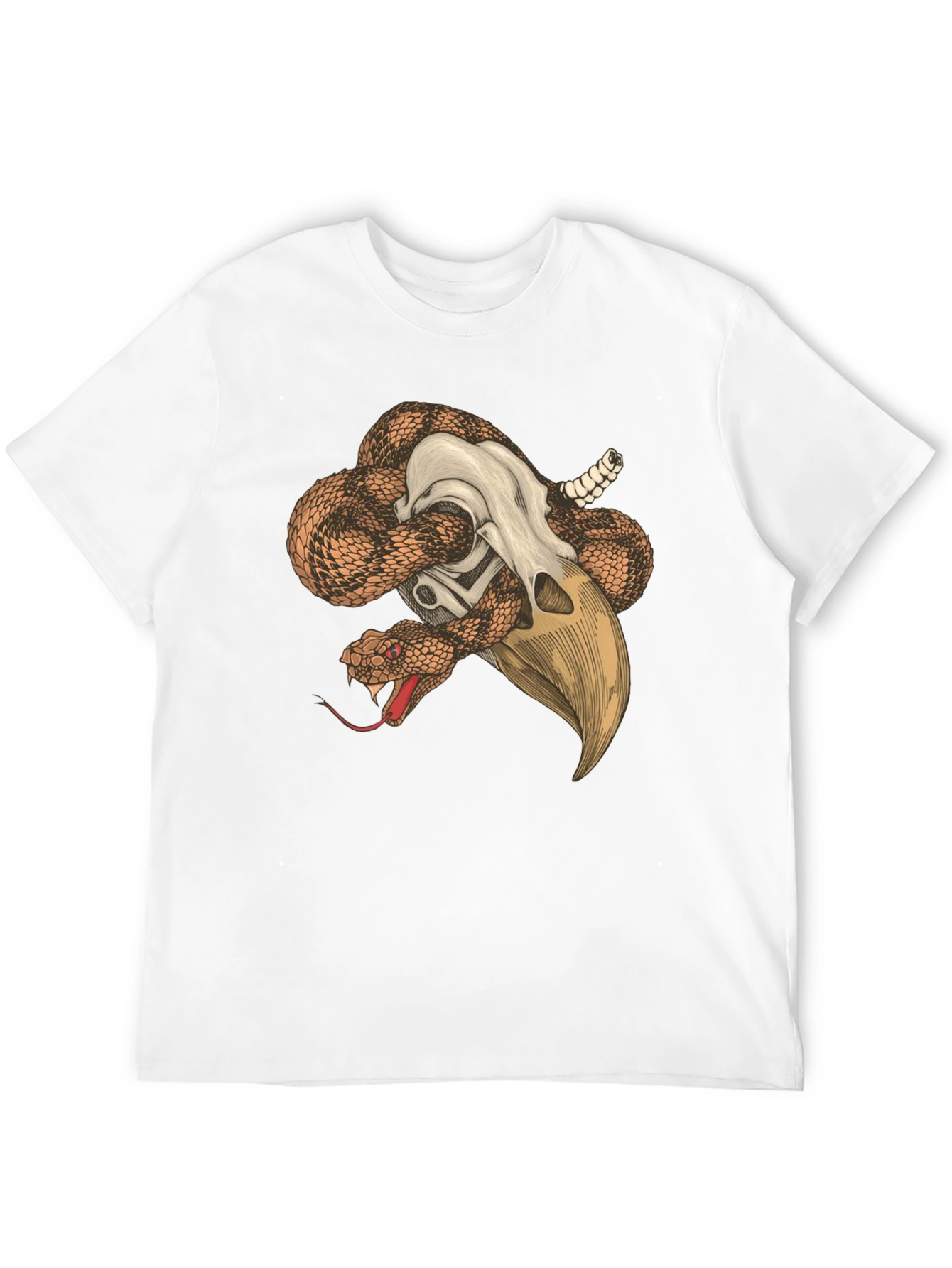 Snake & Skull Graphic Tee