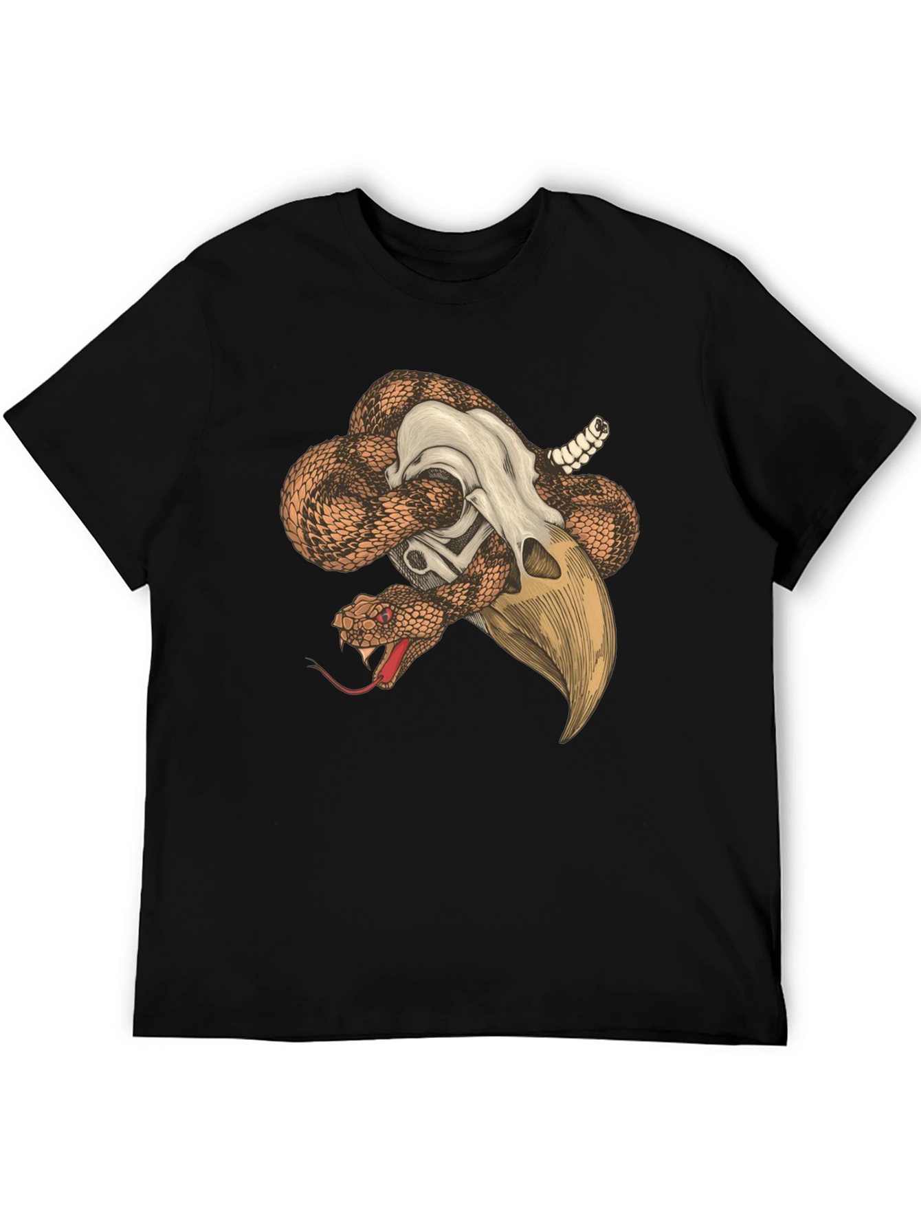 Snake & Skull Graphic Tee