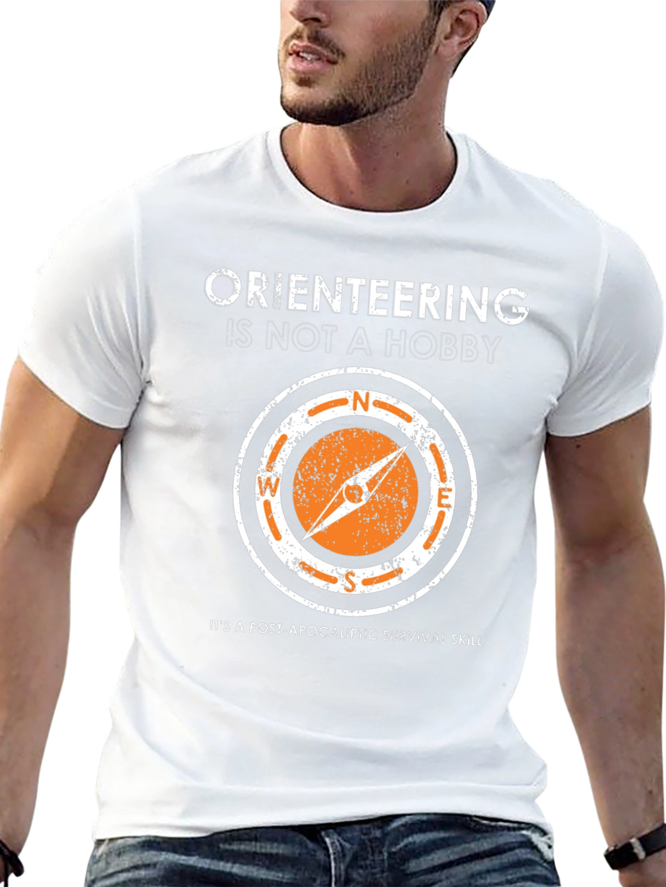 Orienteering Survival Skill Graphic Tee