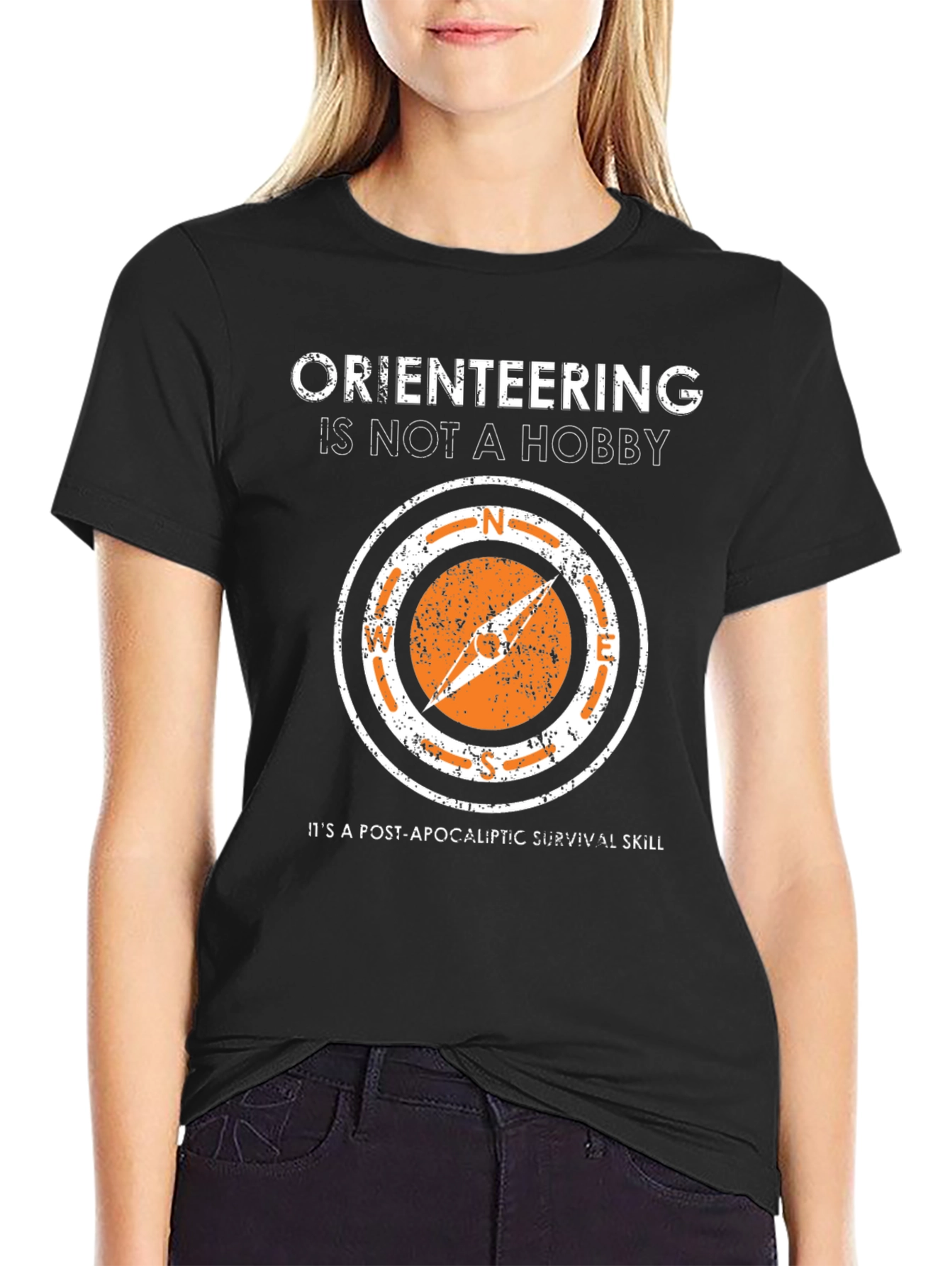 Orienteering Survival Skill Graphic Tee
