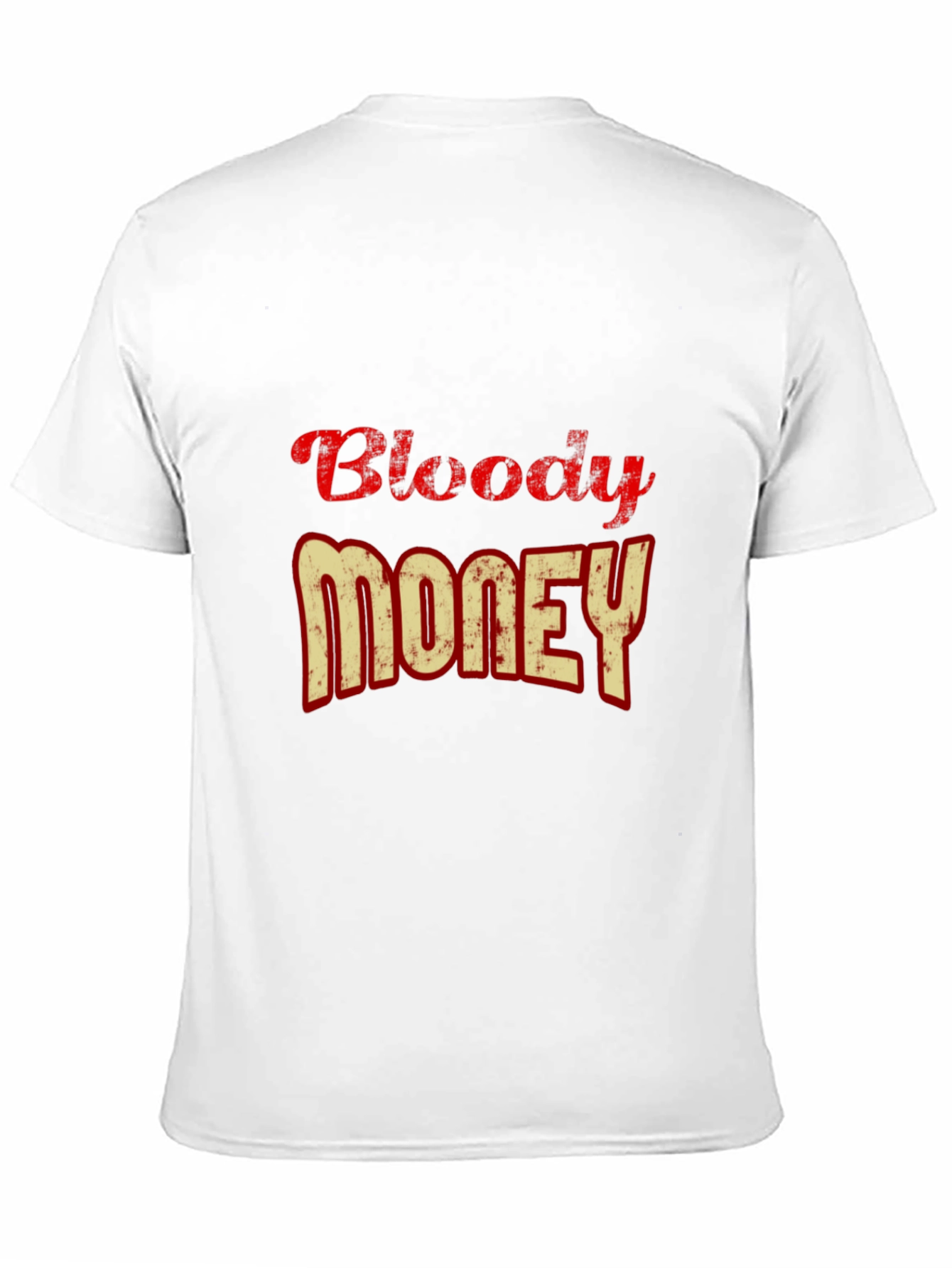 Bloody Money Graphic Tee - Casual Style