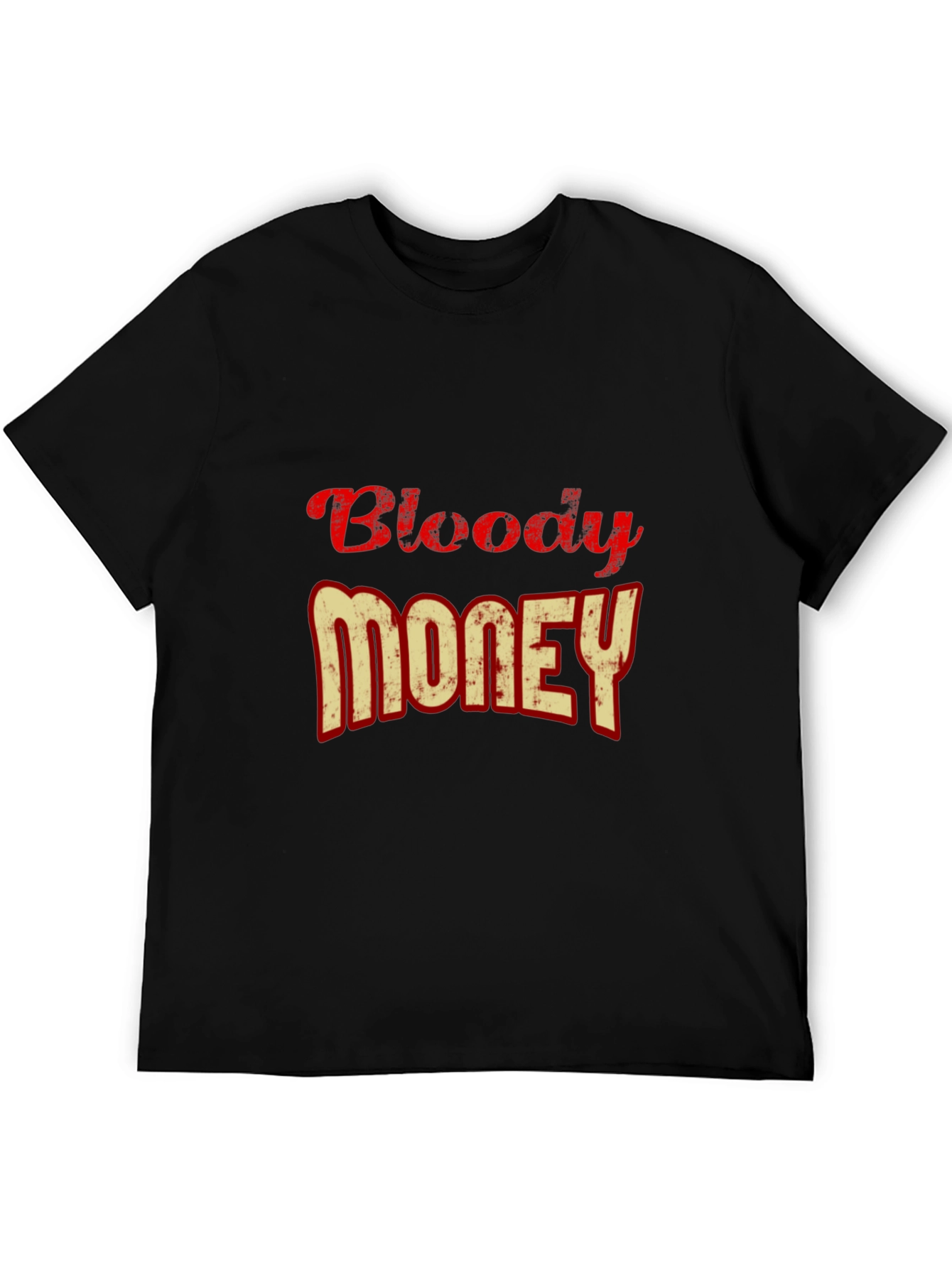 Bloody Money Graphic Tee - Casual Style