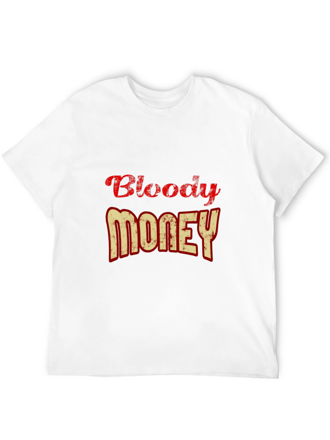 Bloody Money Graphic Tee - Casual Style