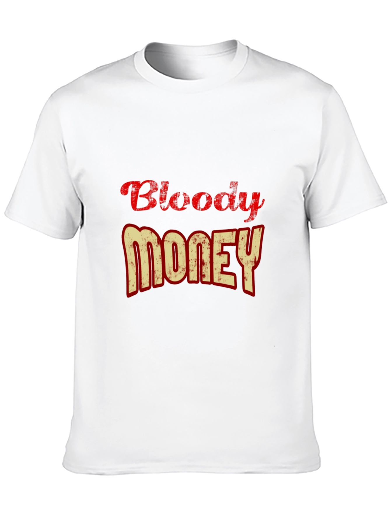 Bloody Money Graphic Tee - Casual Style