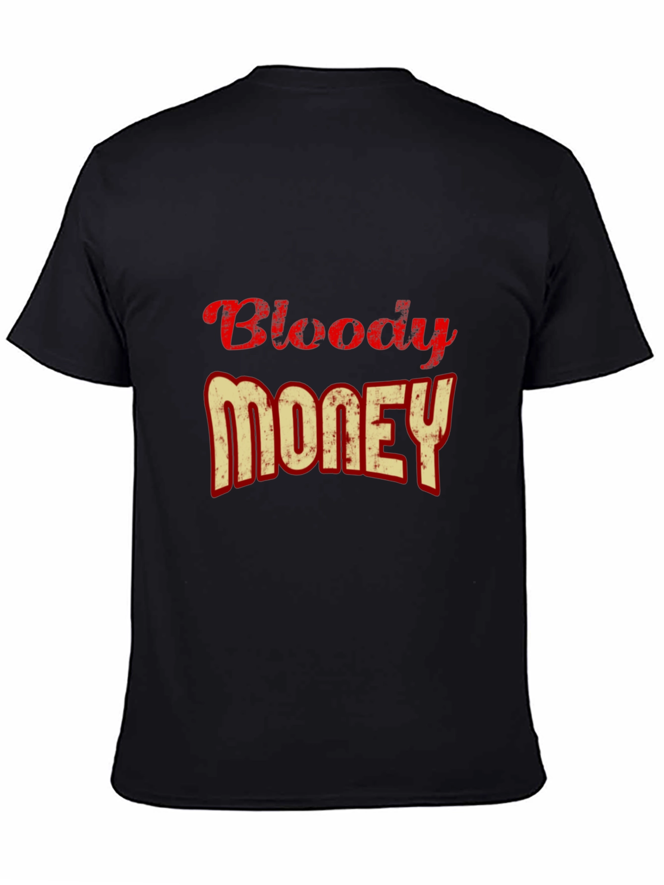 Bloody Money Graphic Tee - Casual Style