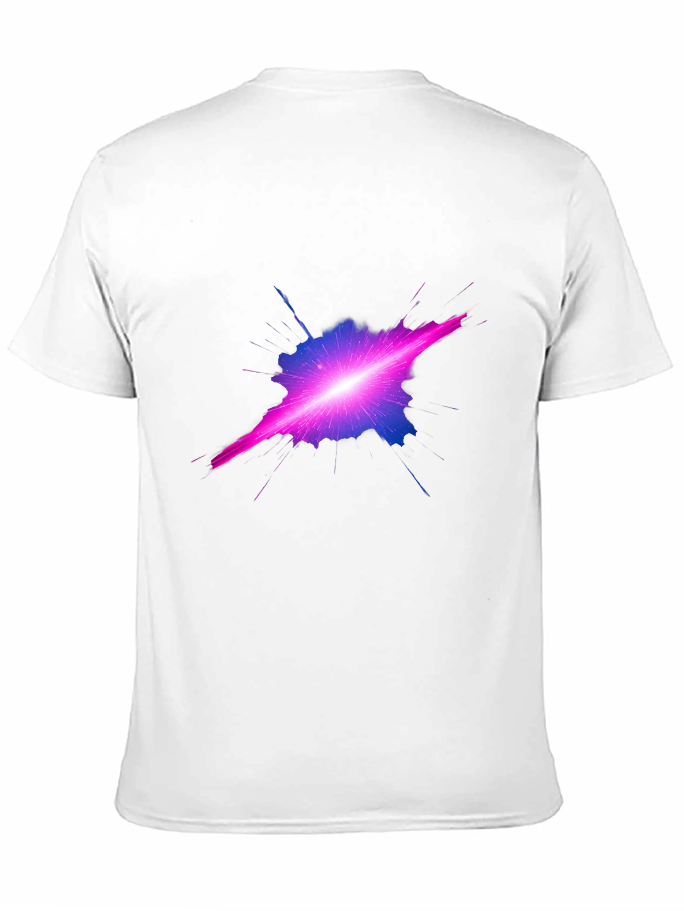 Abstract Galaxy Black T-Shirt