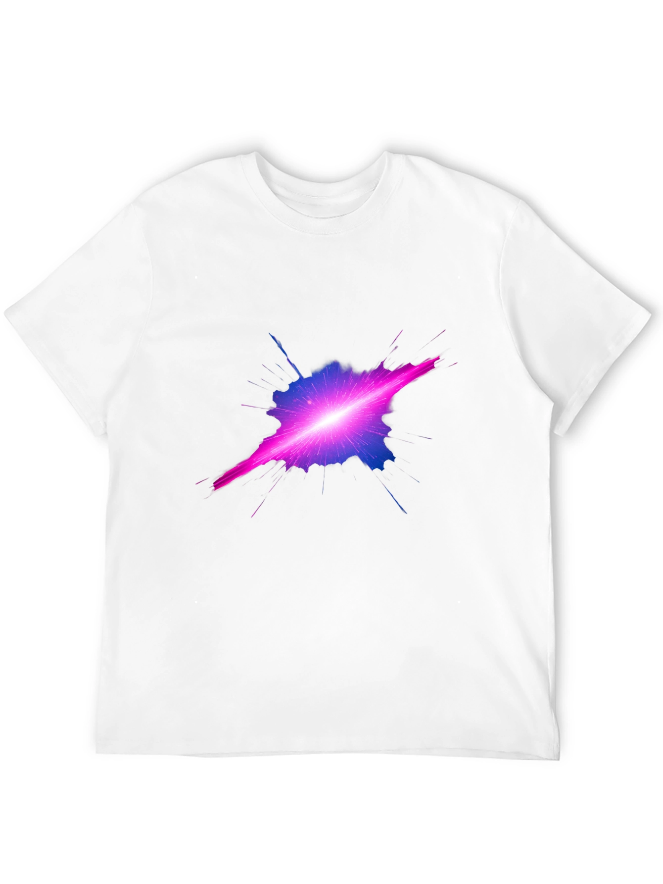 Abstract Galaxy Black T-Shirt