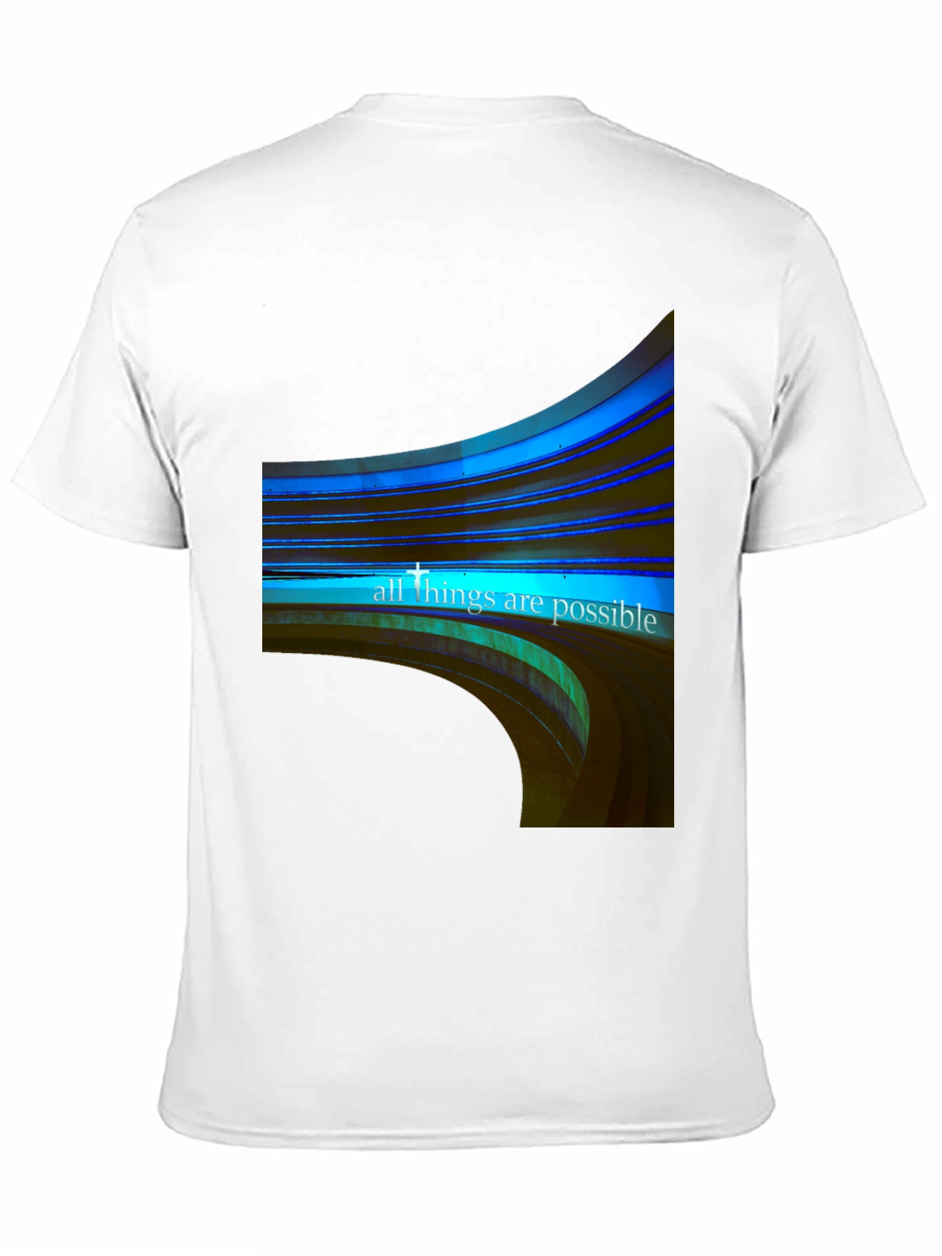 All Things Possible Graphic Black Tee