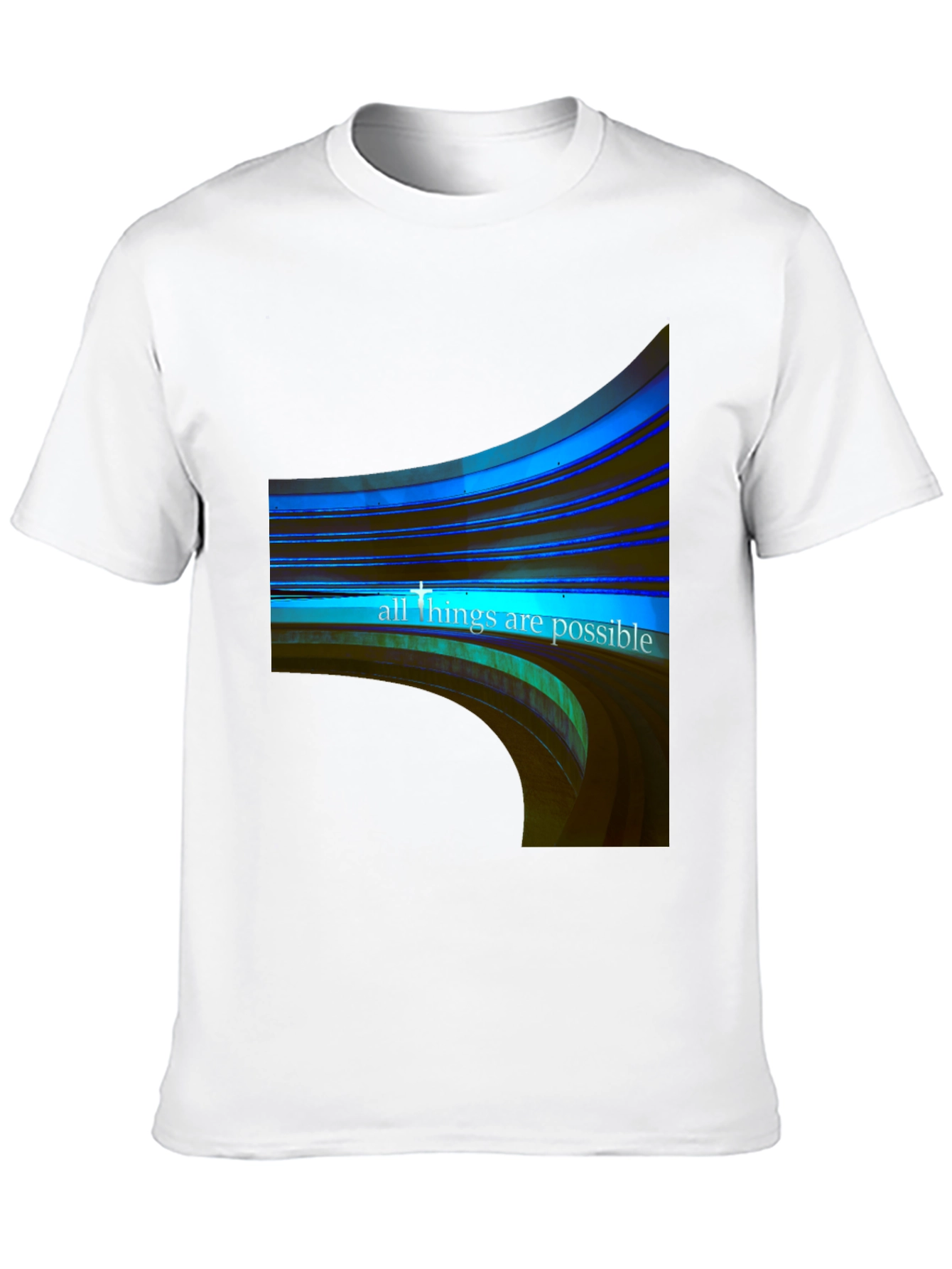 All Things Possible Graphic Black Tee