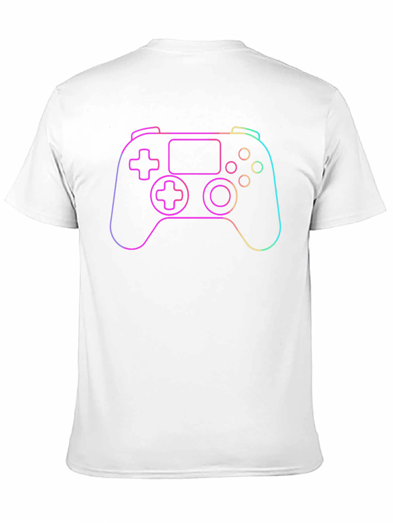 Neon Gaming Controller Graphic Tee
