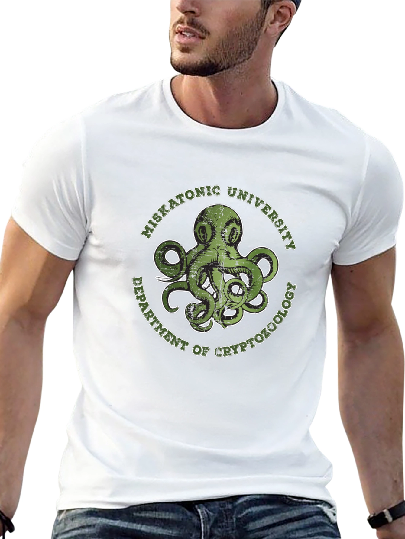 Miskatonic University T-Shirt - Cryptozoology Department