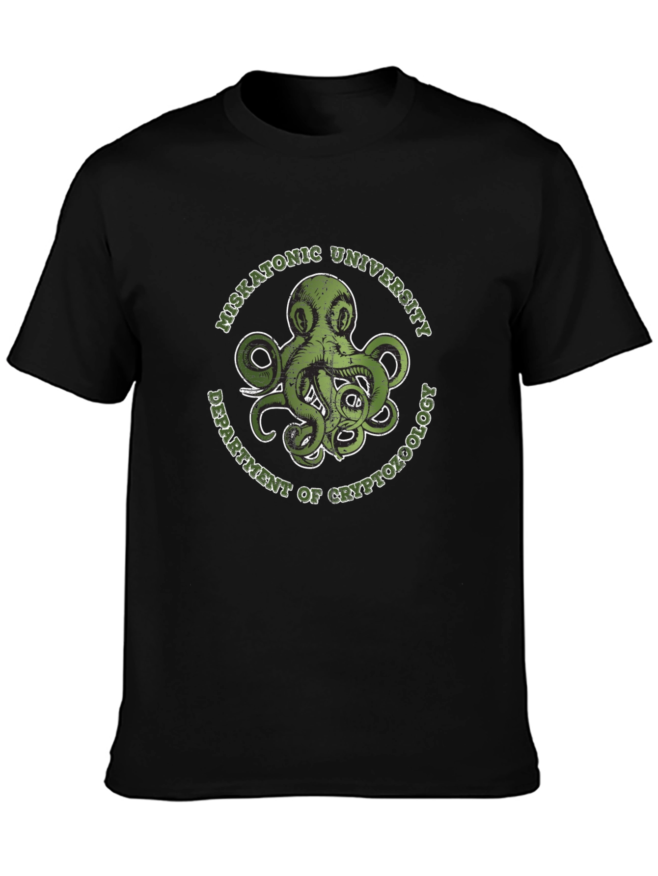 Miskatonic University T-Shirt - Cryptozoology Department