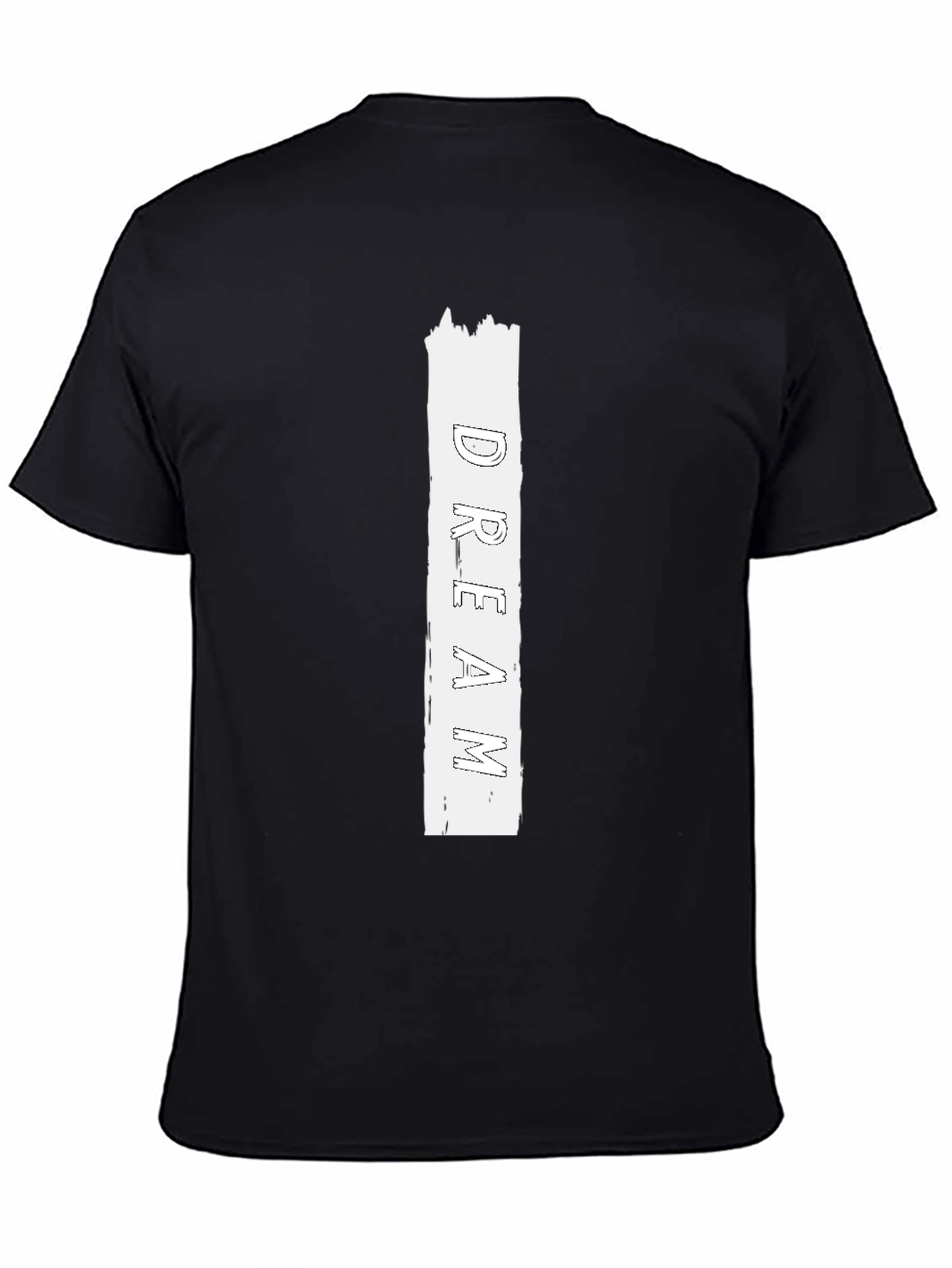 Dream Graphic Print Black T-Shirt