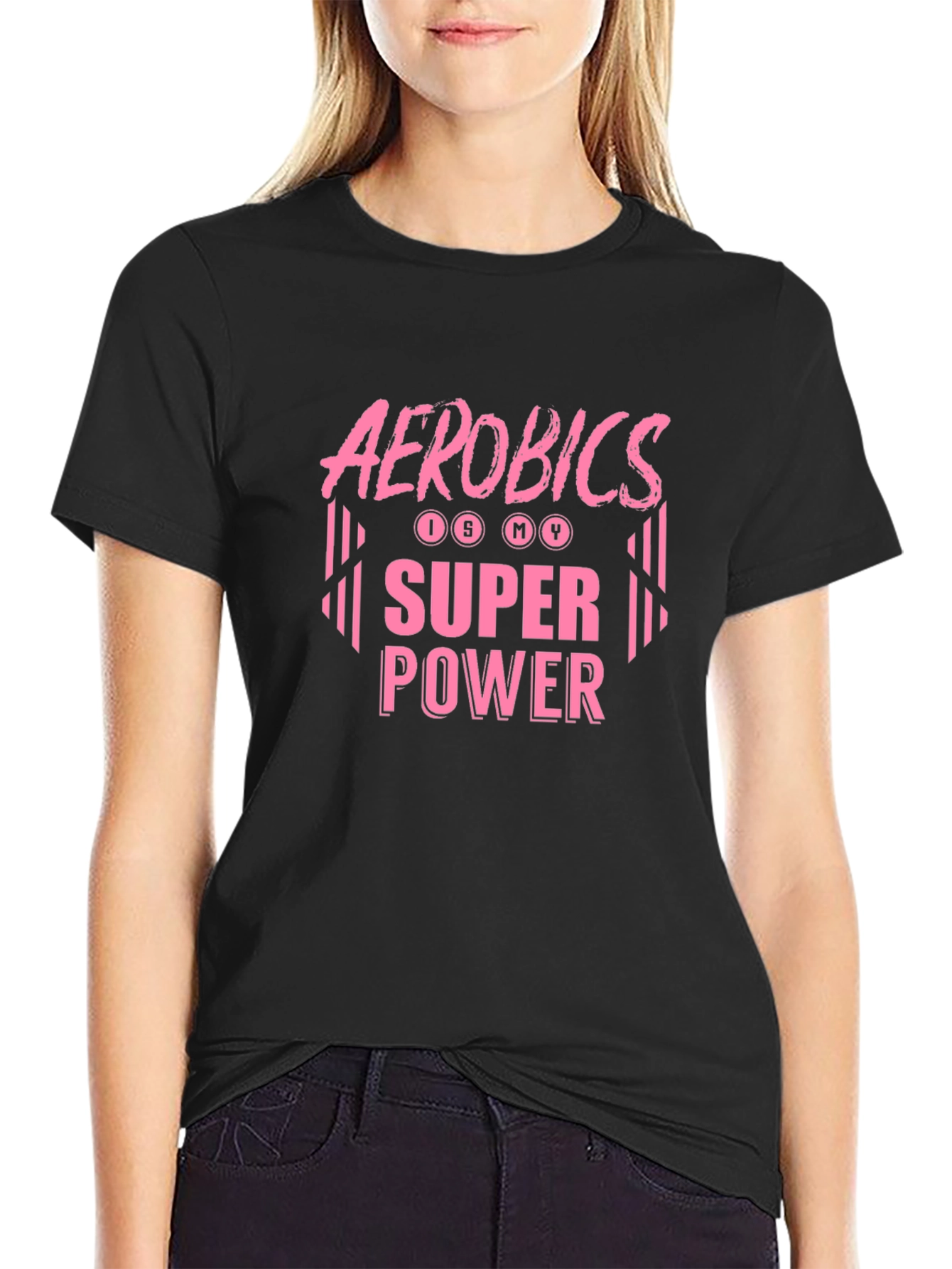 Aerobics is My Superpower T-Shirt