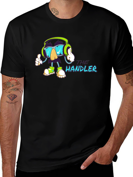 The Handler Black Graphic T-Shirt