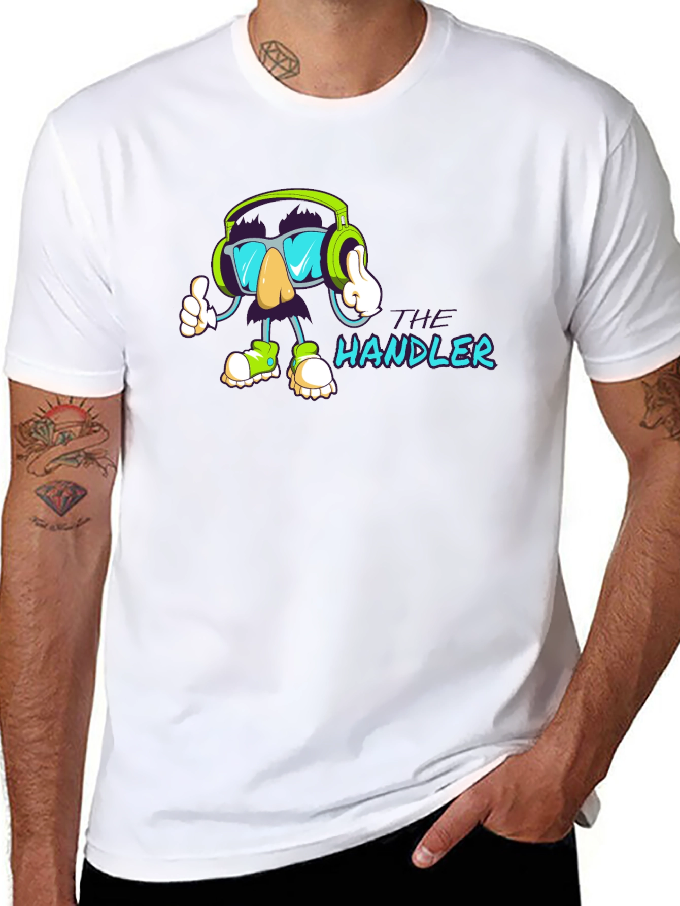 The Handler Black Graphic T-Shirt