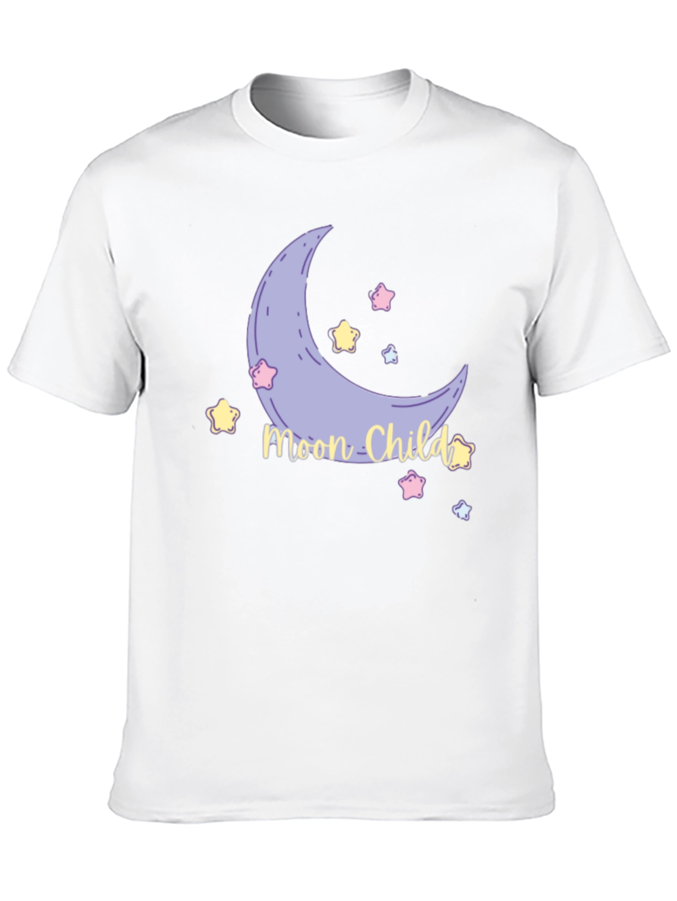 Moon Child Graphic Tee - Unisex Soft Cotton T-Shirt