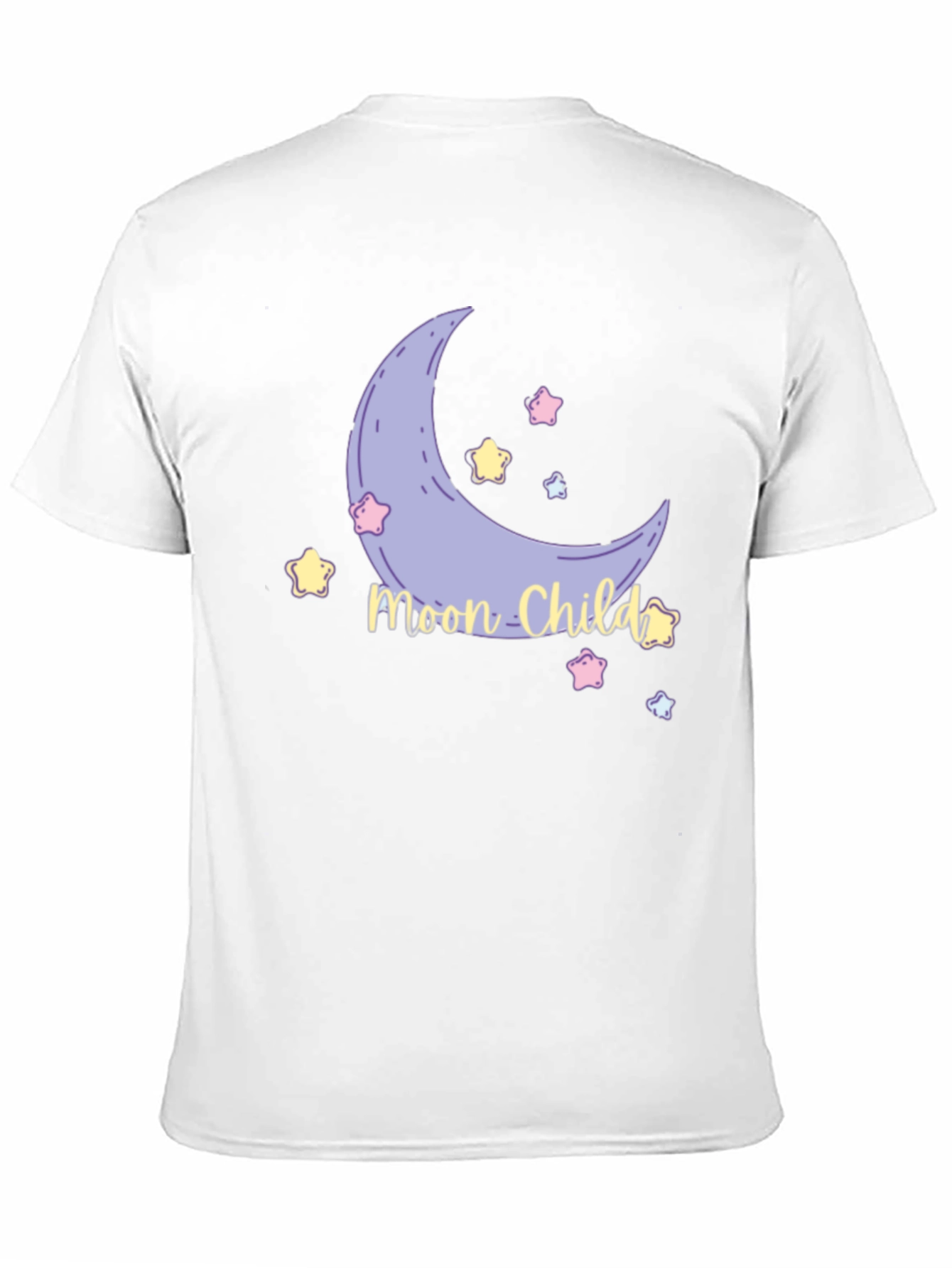 Moon Child Graphic Tee - Unisex Soft Cotton T-Shirt