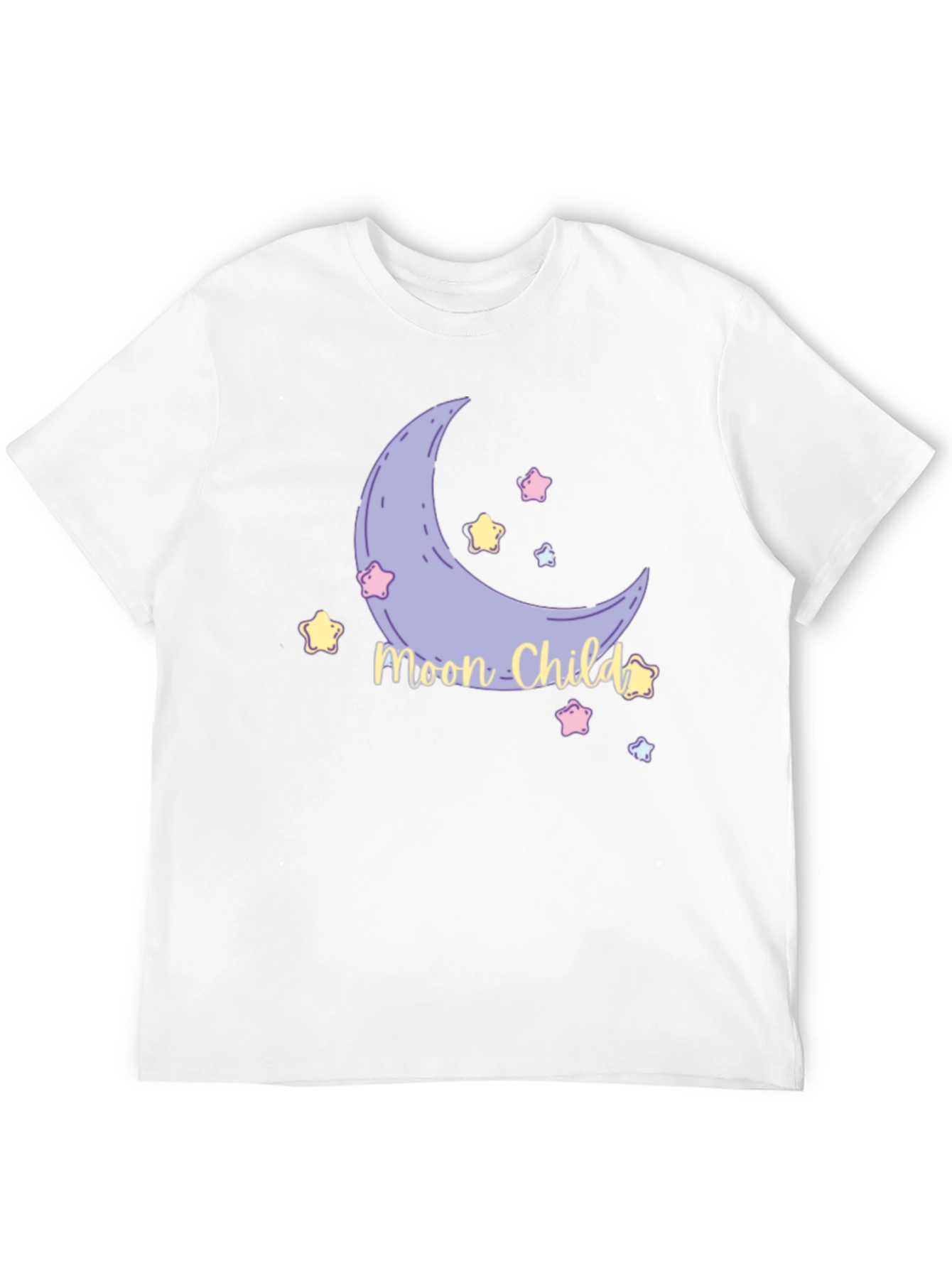Moon Child Graphic Tee - Unisex Soft Cotton T-Shirt