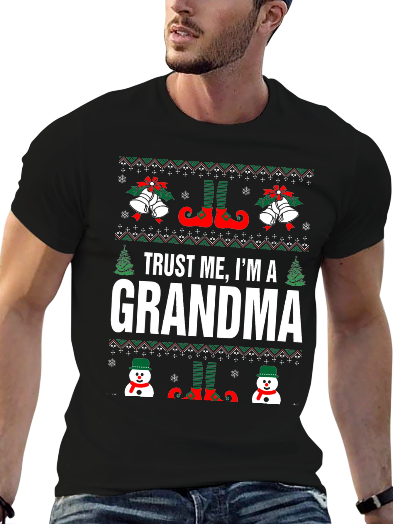 Trust Me Im a Grandma Christmas T-Shirt