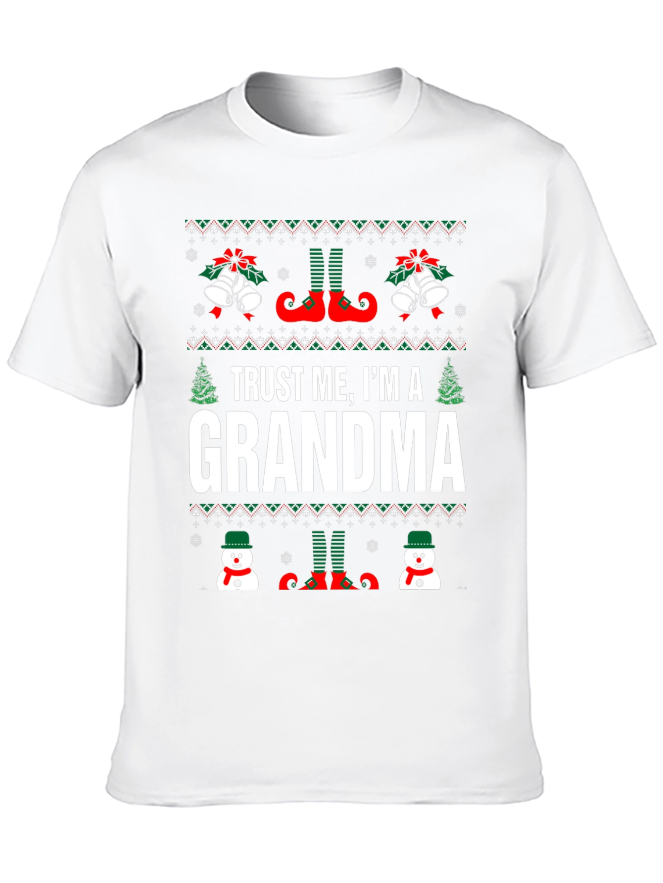 Trust Me Im a Grandma Christmas T-Shirt
