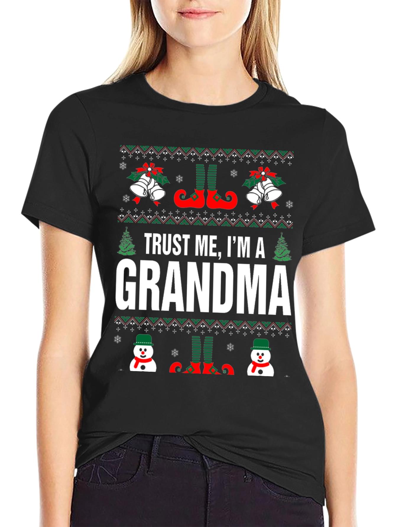 Trust Me Im a Grandma Christmas T-Shirt