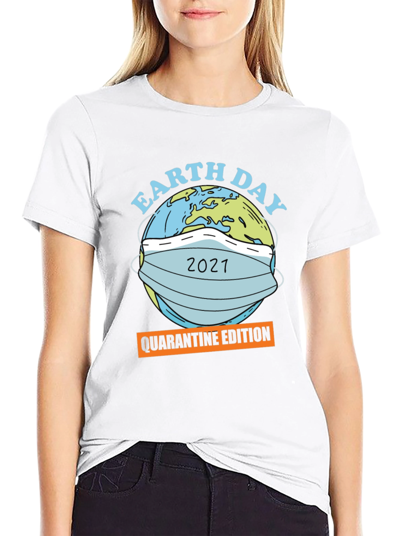 Earth Day 2021 Quarantine Edition Graphic T-Shirt