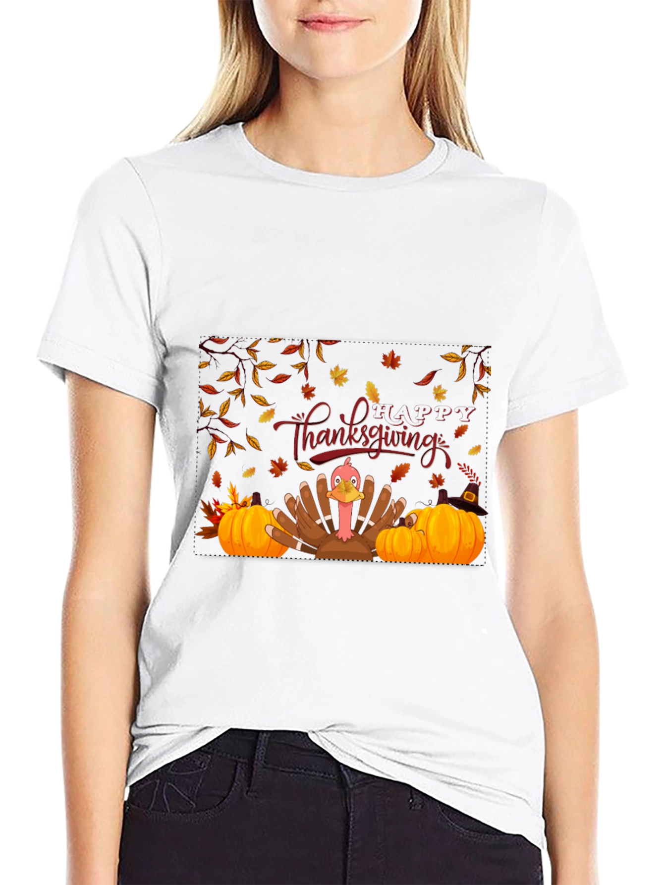 Thanksgiving Turkey Graphic Tee