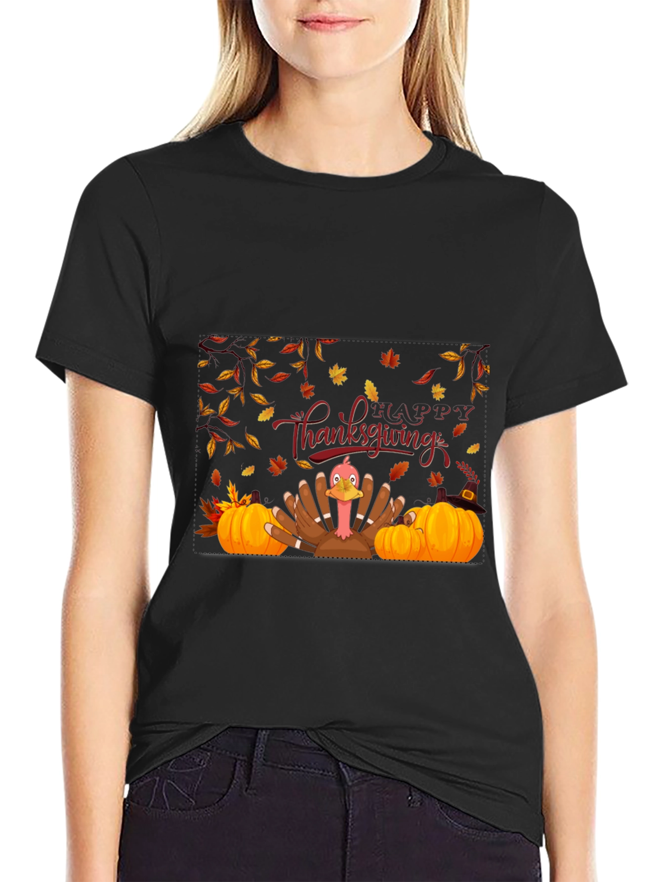 Thanksgiving Turkey Graphic Tee