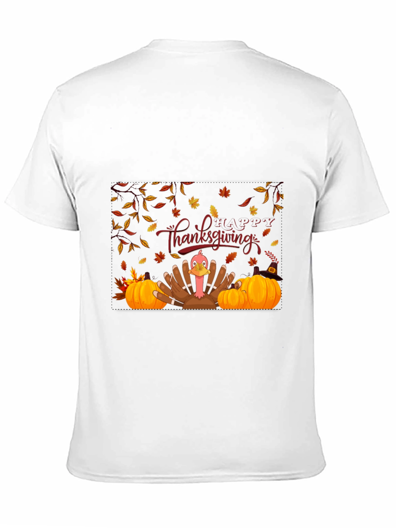Thanksgiving Turkey Graphic Tee