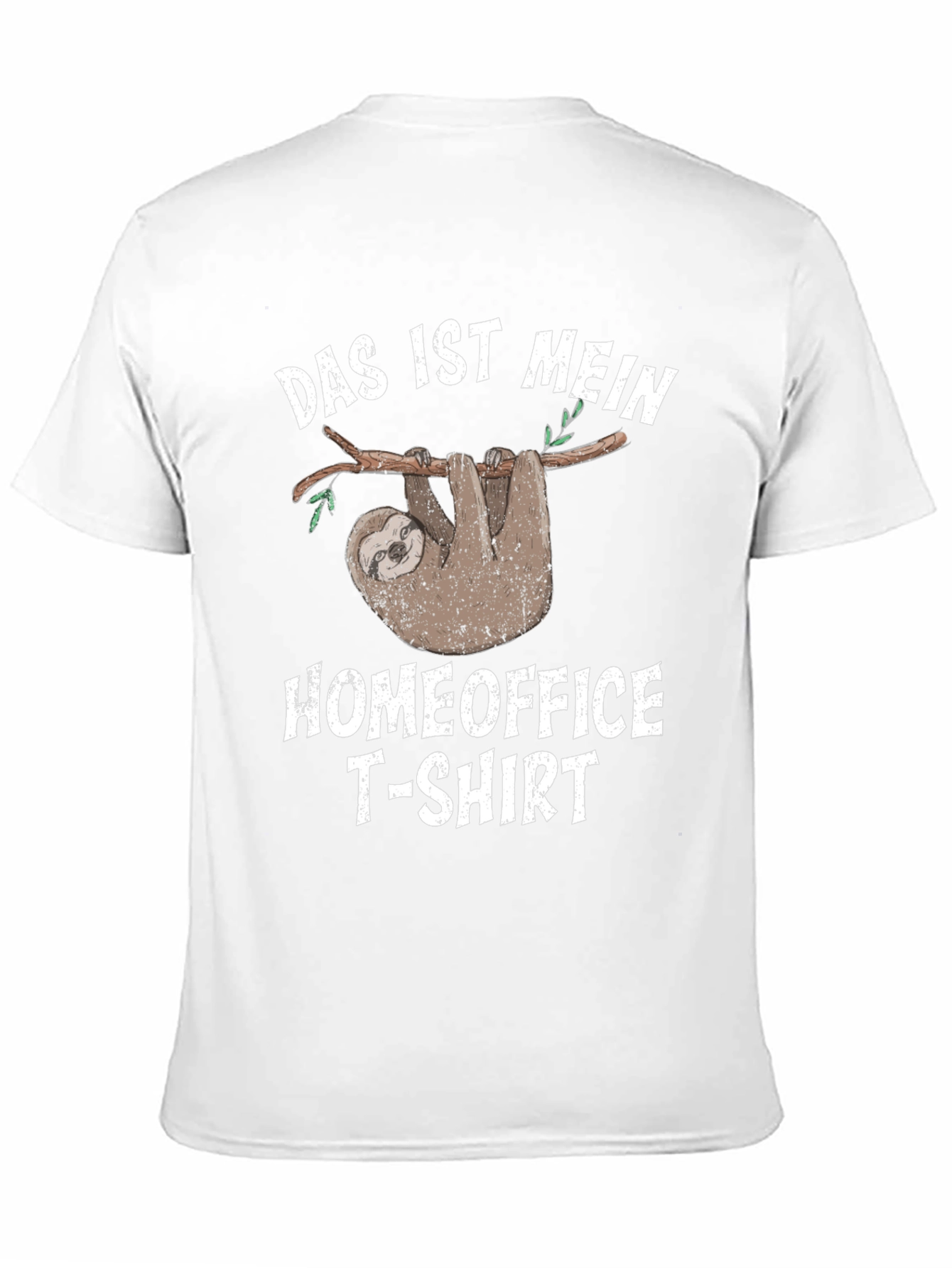 Das Ist Mein Homeoffice T-Shirt Funny Sloth Graphic Tee