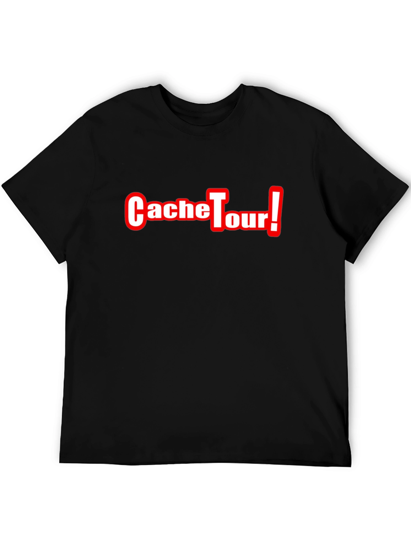 CacheTour! Black T-Shirt