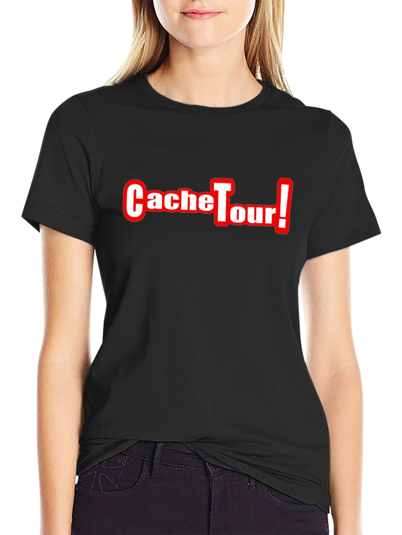 CacheTour! Black T-Shirt