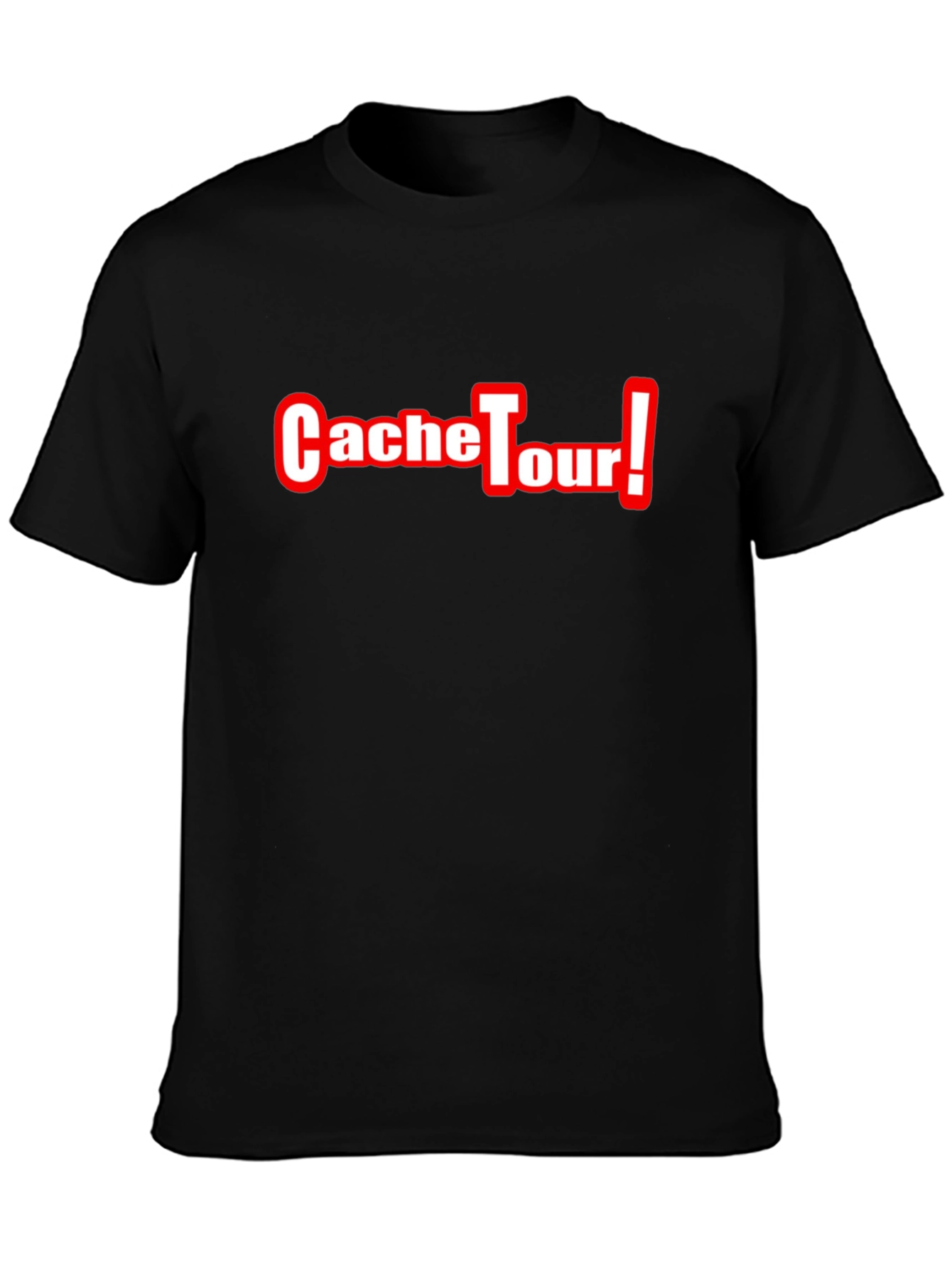 CacheTour! Black T-Shirt