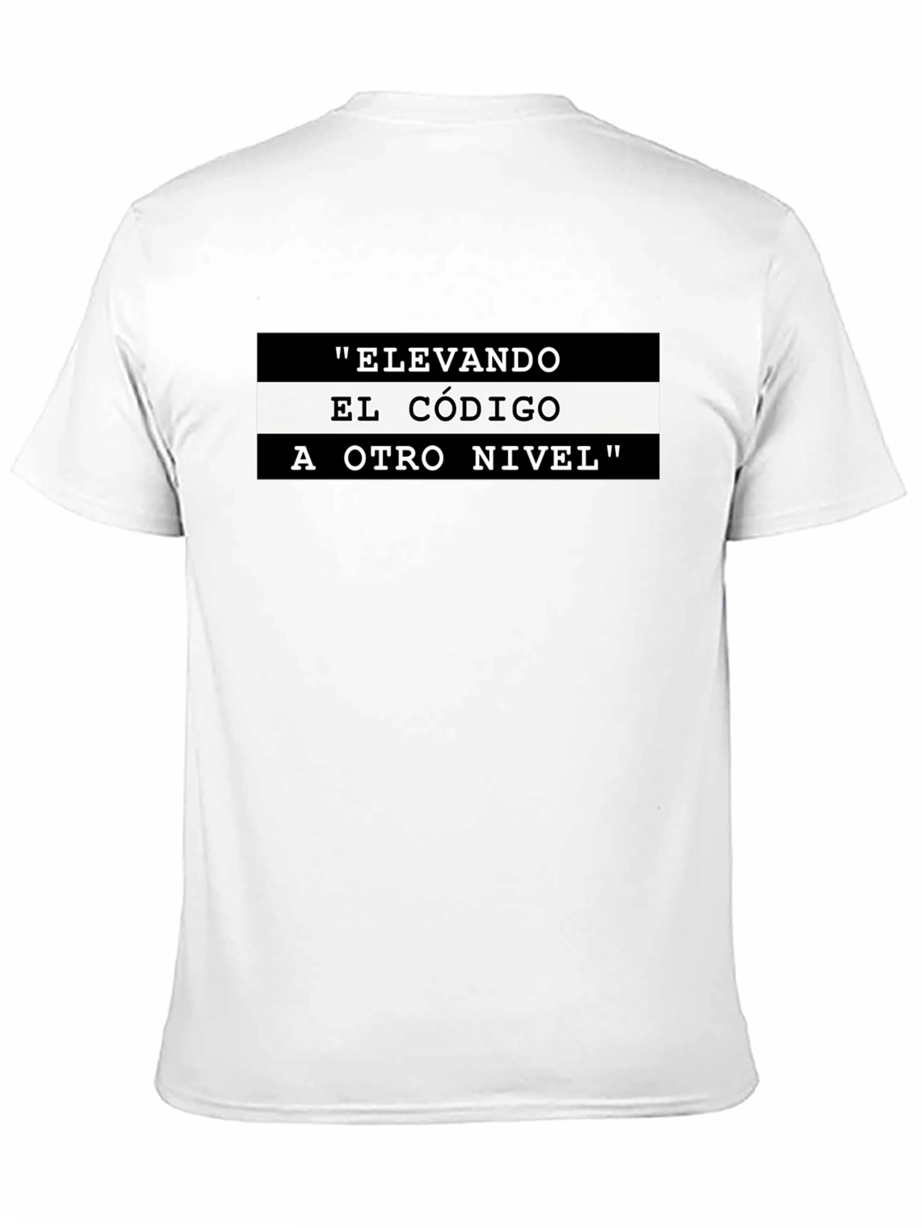 Elevando El Código T-Shirt - Black Graphic Tee