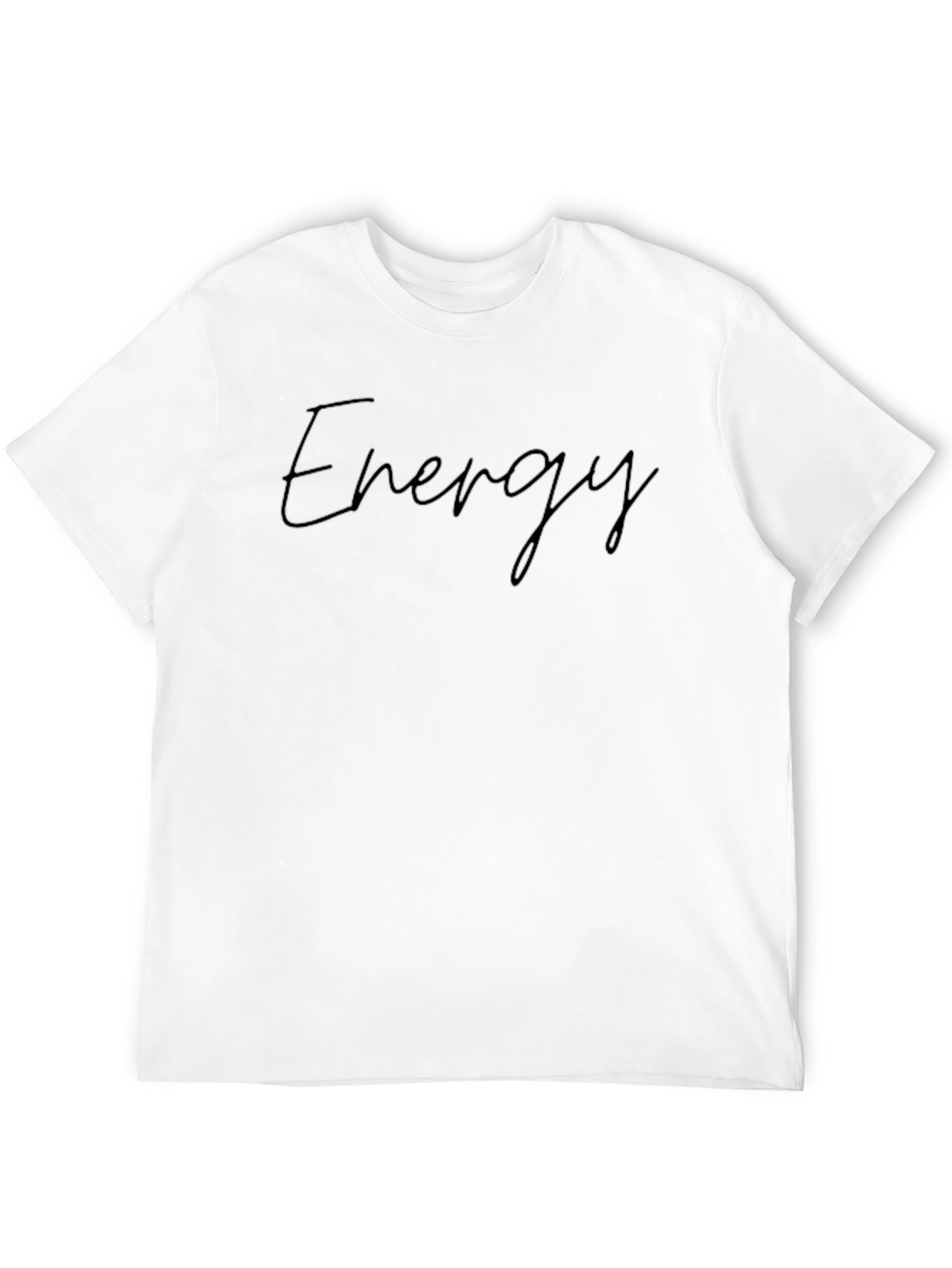 Energy Script T-Shirt - Casual Style